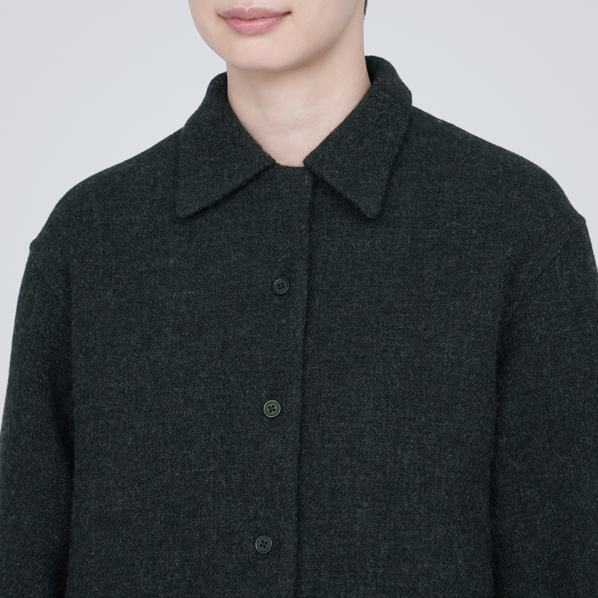 再生ウール混二重織りジャケット（婦人）