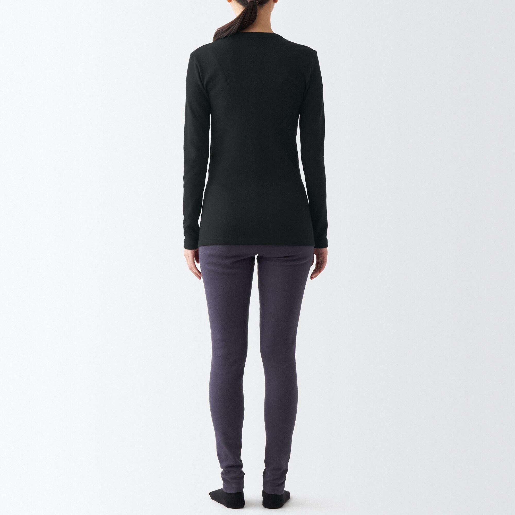 あったか綿　厚手　長袖Ｔシャツ