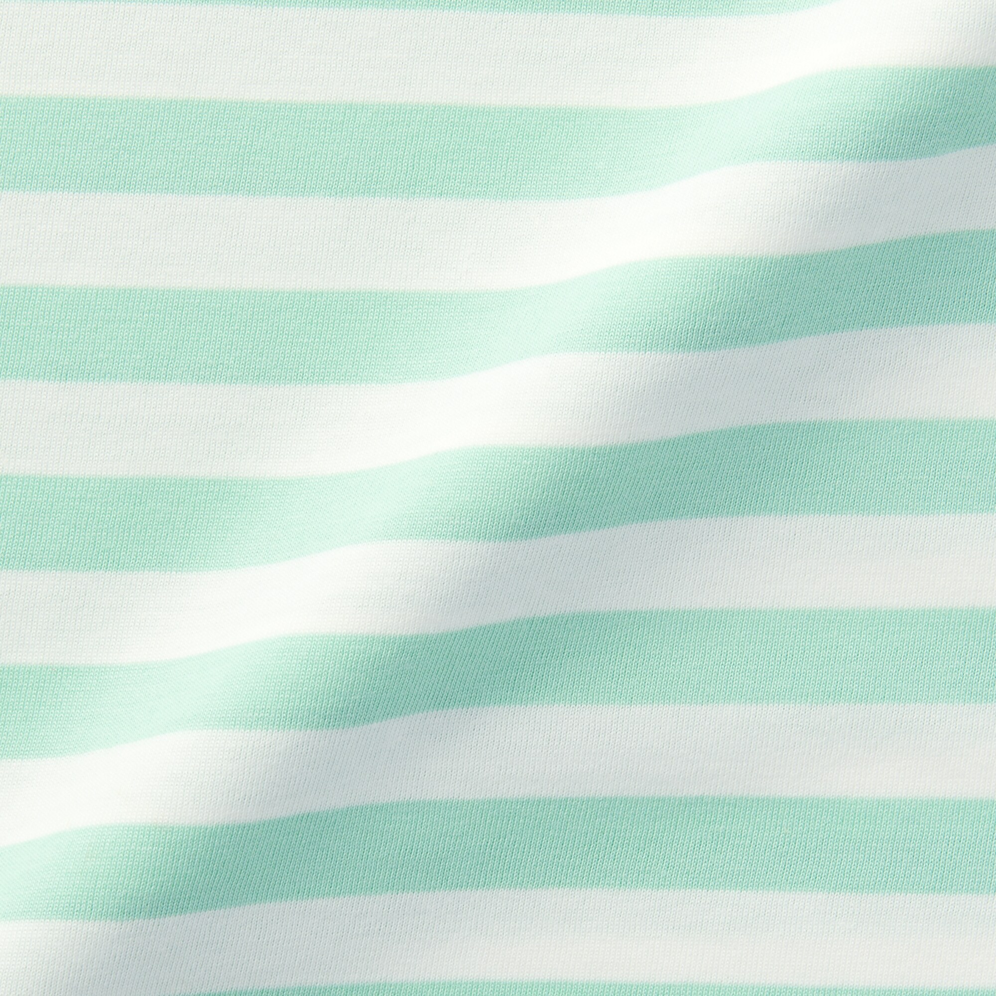 ベビー　あたまするっと　クルーネック長袖Ｔシャツ　ボーダー