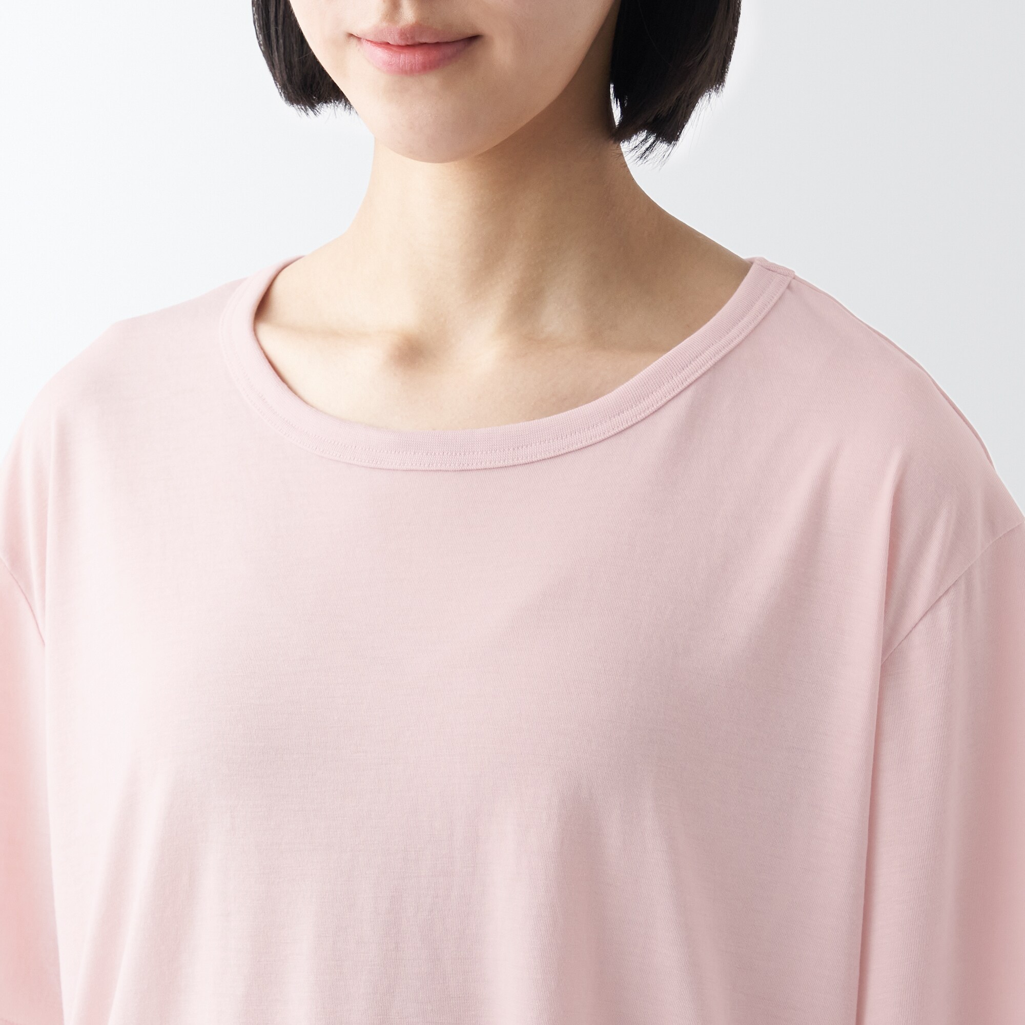 やわらか薄手　半袖ルームウエアセット