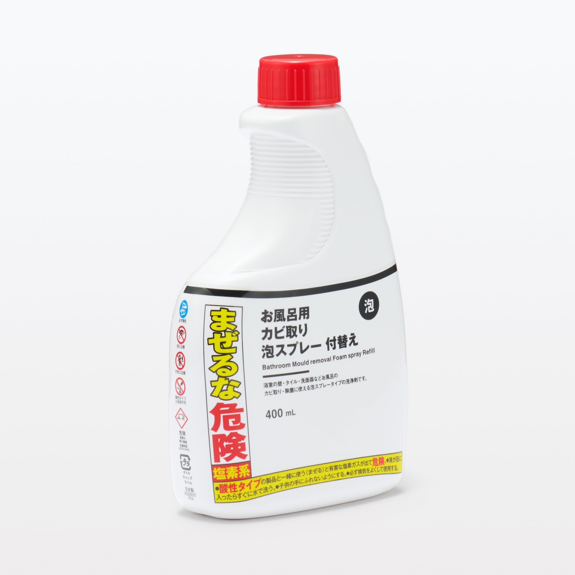 【住居用】お風呂用カビ取り　泡スプレー　付替え４００ｍＬ
