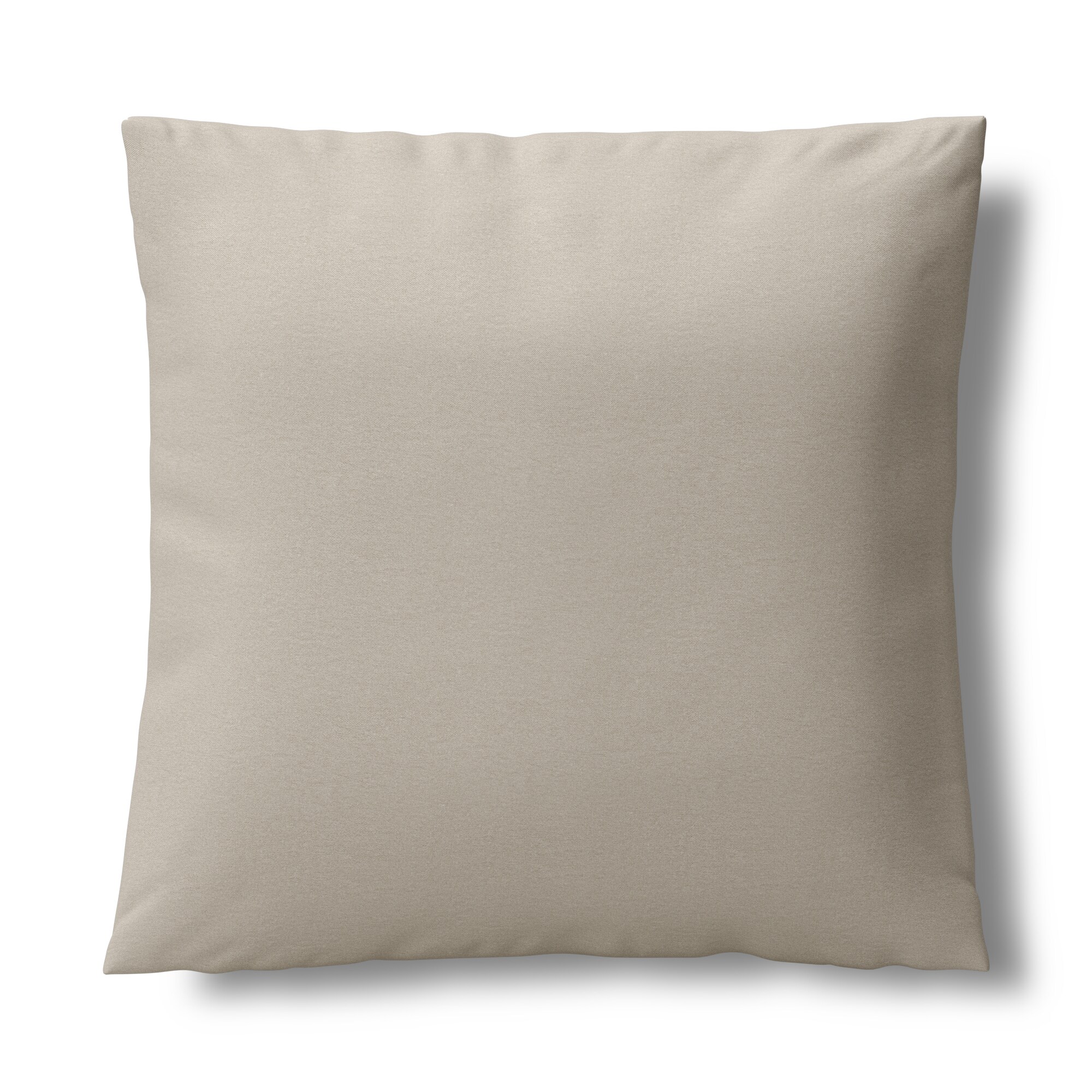 【カバー】洗いざらしの綿帆布ユニットソファ・羽根クッション用カバー／生成