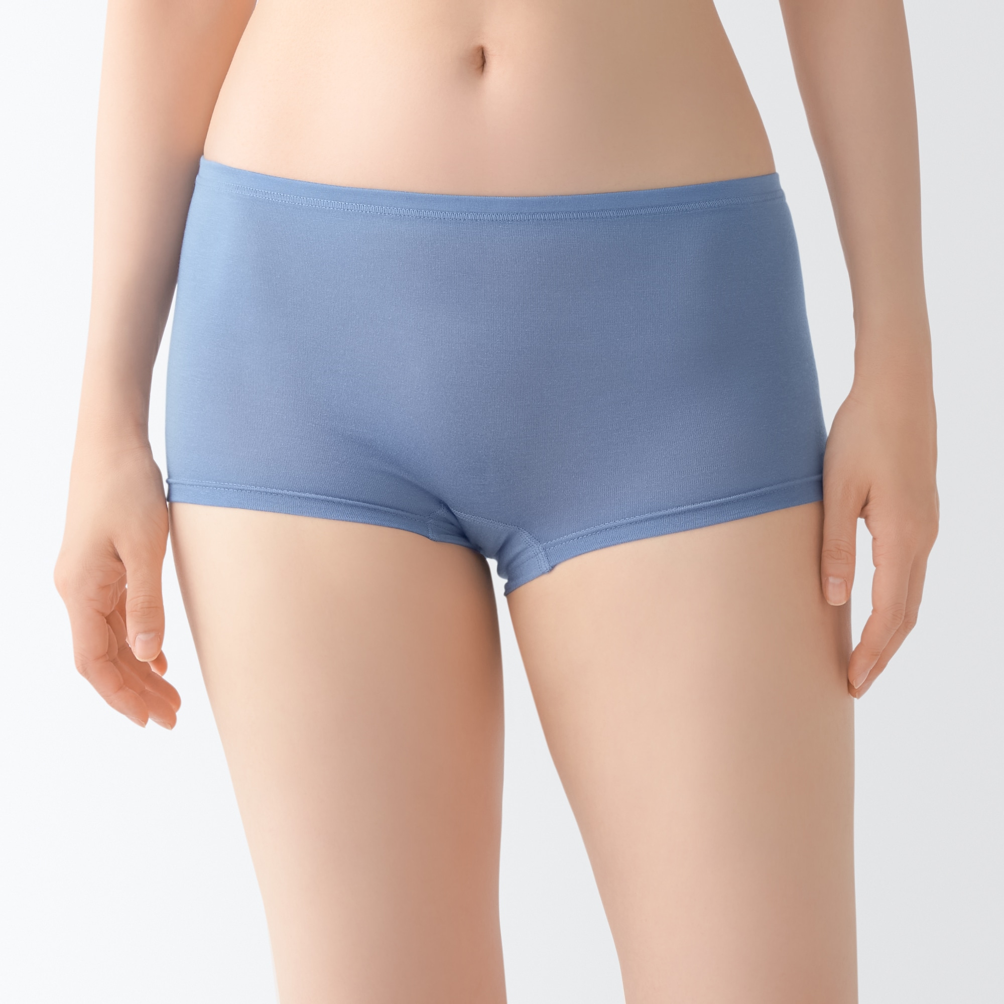 婦人　なめらかボクサーショーツ