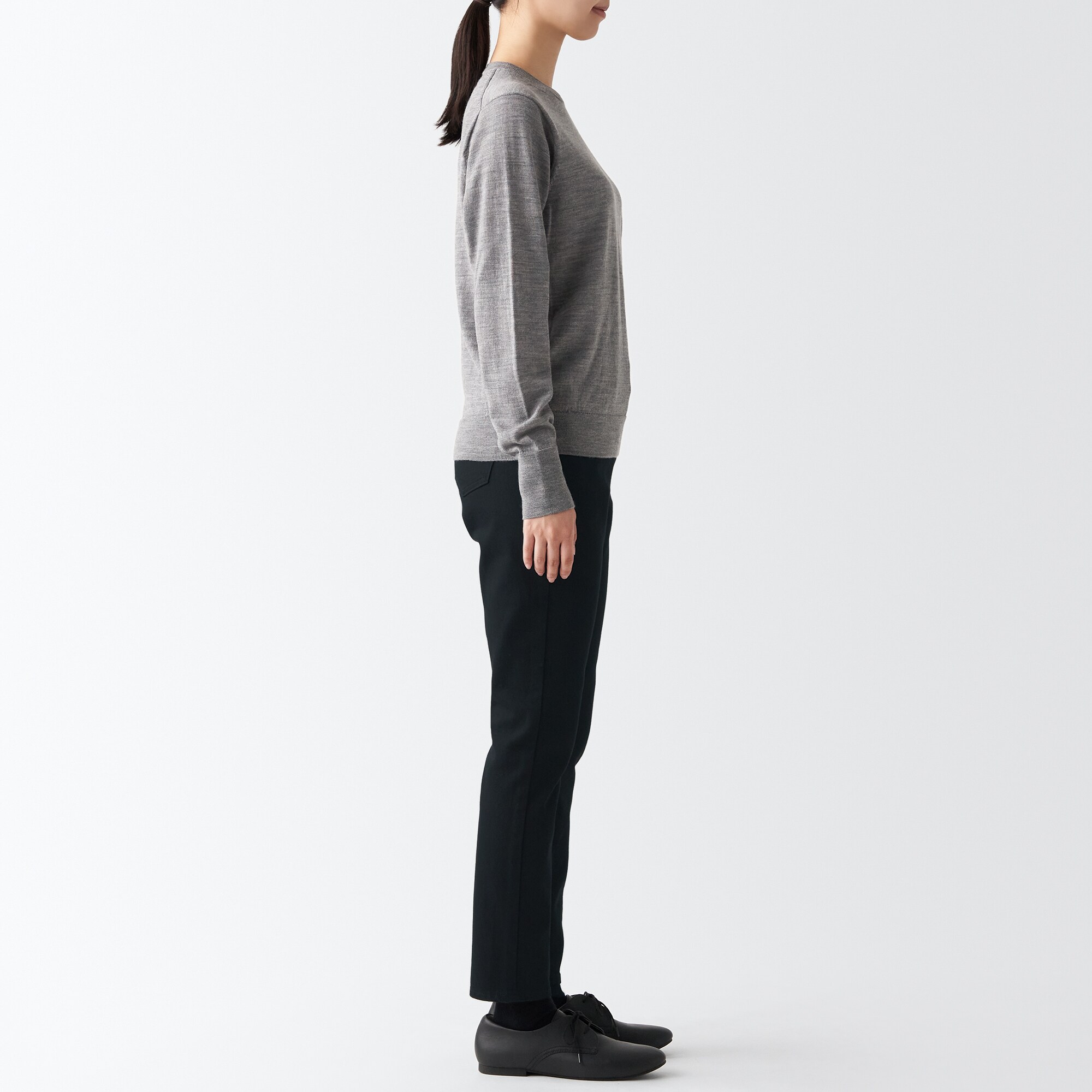 【スリム】ストレッチデニムパンツ（股下７０ｃｍ）