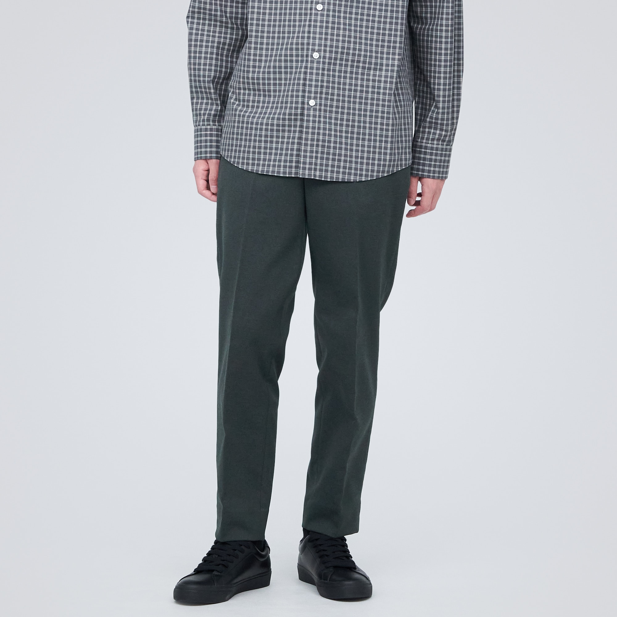 【セットアップ可能】起毛ストレッチパンツ