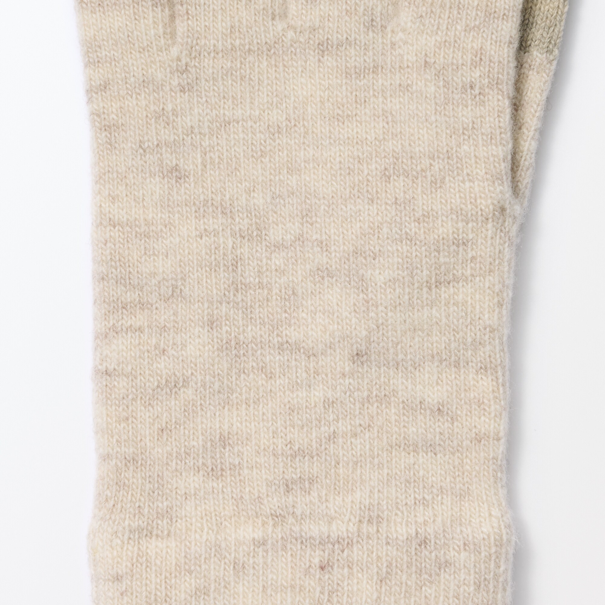 ウール混　裏起毛　　タッチパネル手袋　