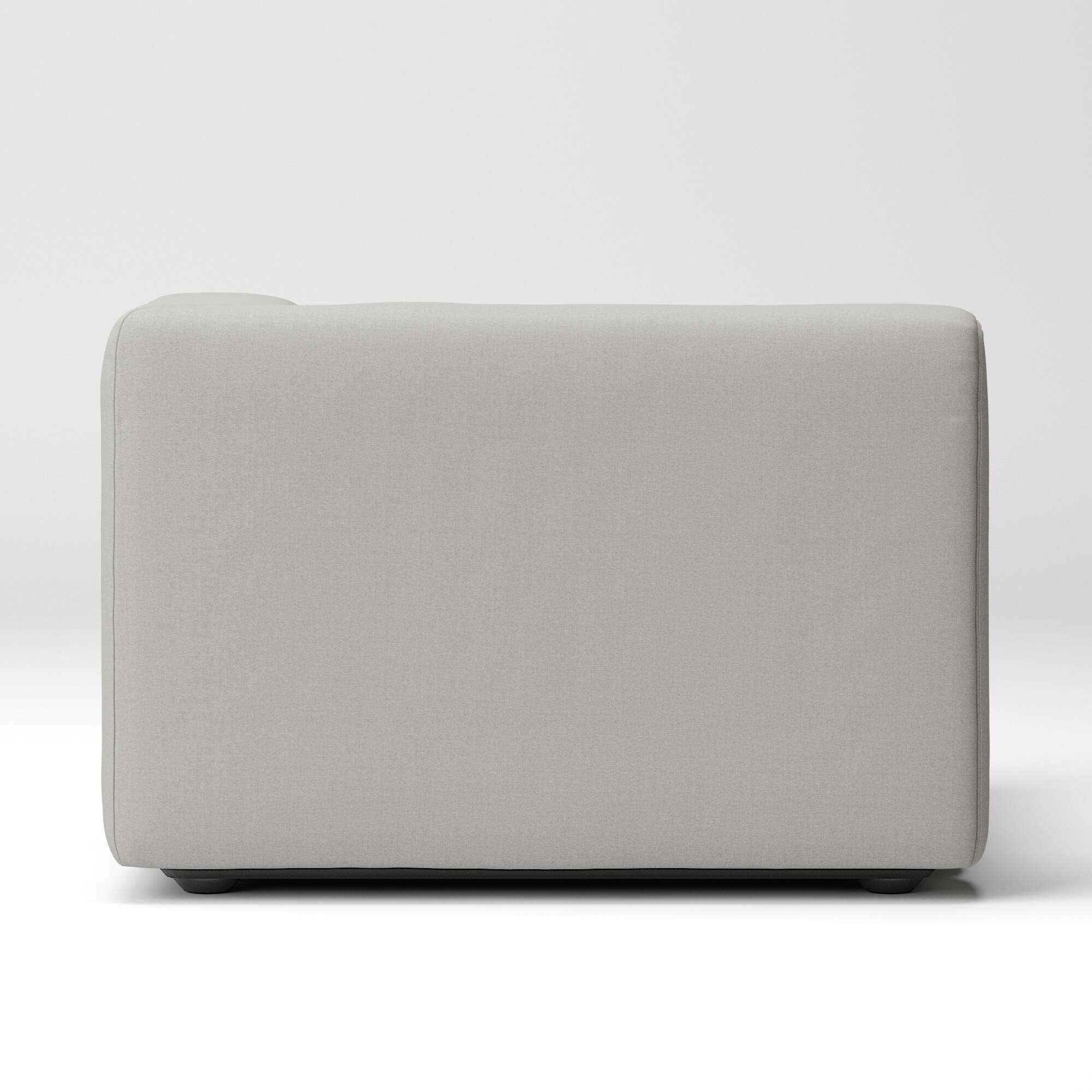 【カバー】綿帆布　ユニットソファ　ハーフアーム付　大（左）用カバー