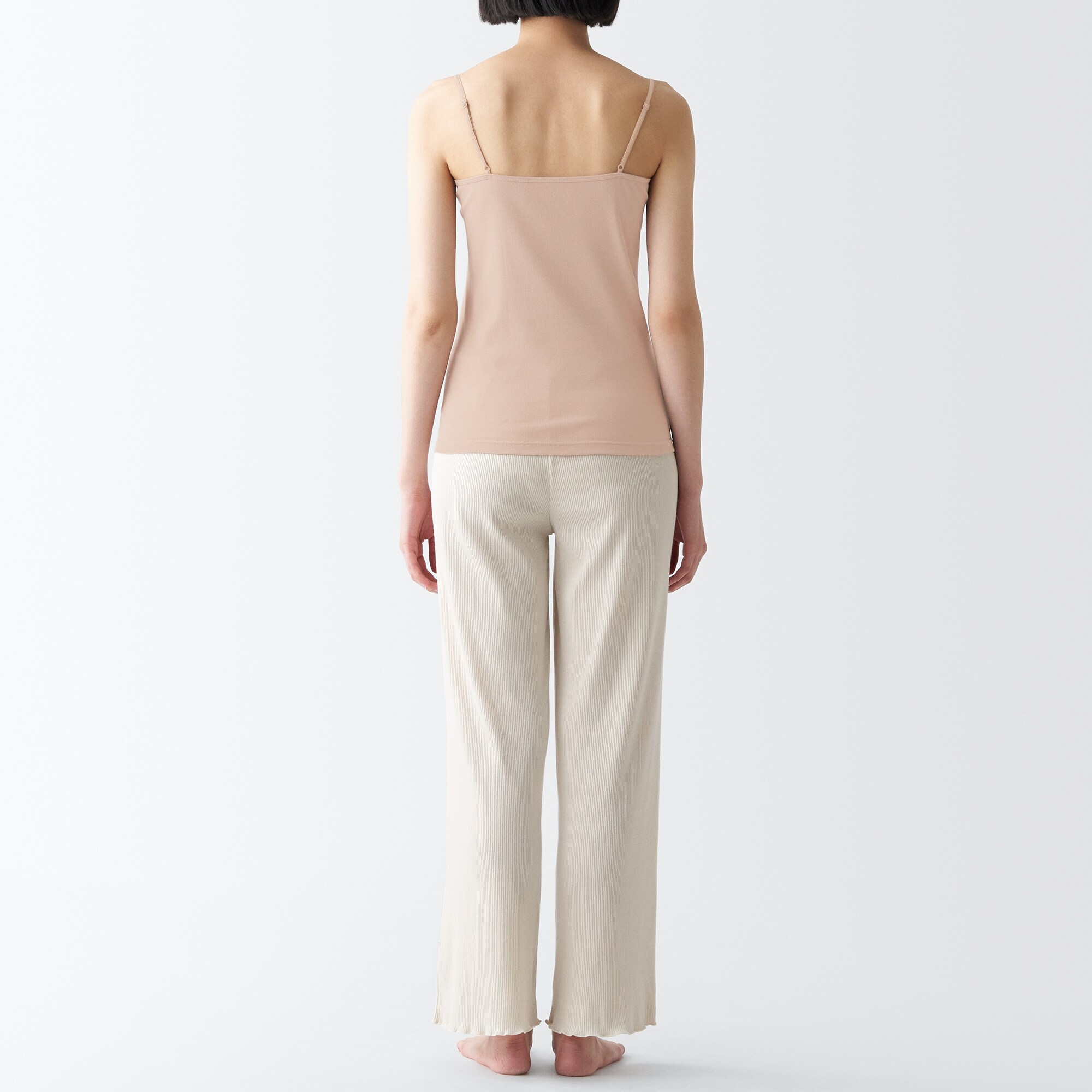 さらっと綿　キャミソール（汗取りパッドなし）