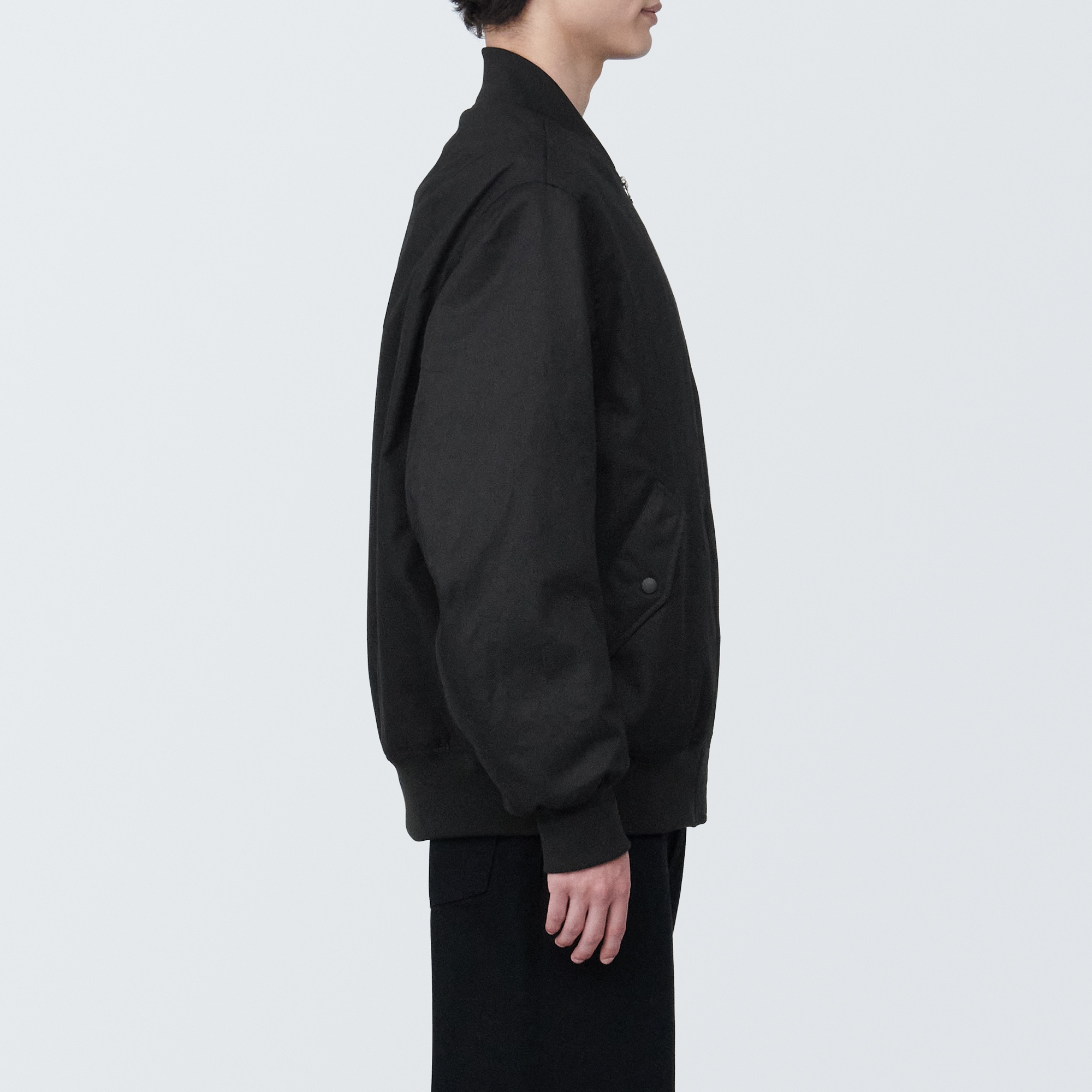 紳士　木の実から作ったカポック混中わた　ブルゾン