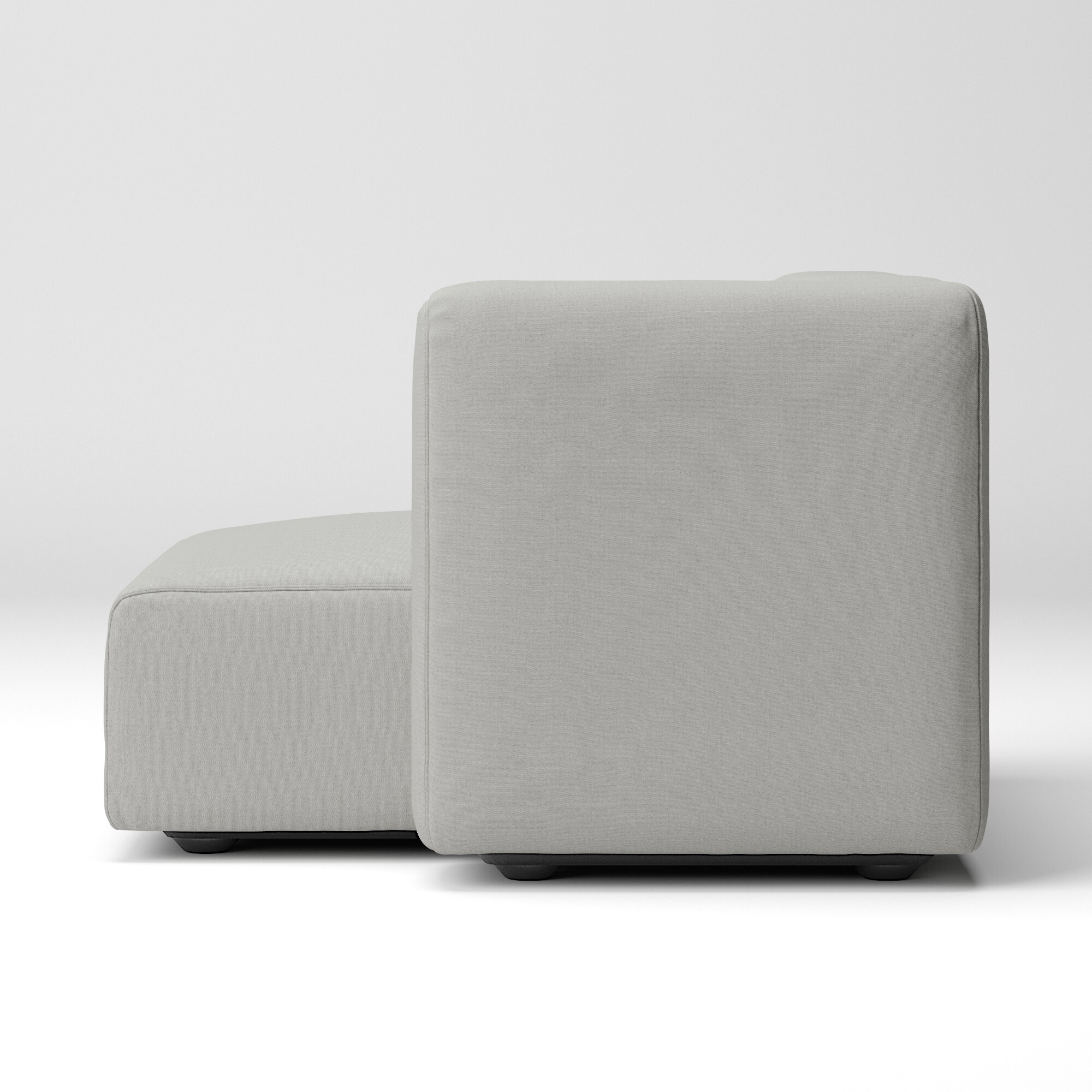 【カバー】綿帆布　ユニットソファ　ハーフアーム付　大（左）用カバー