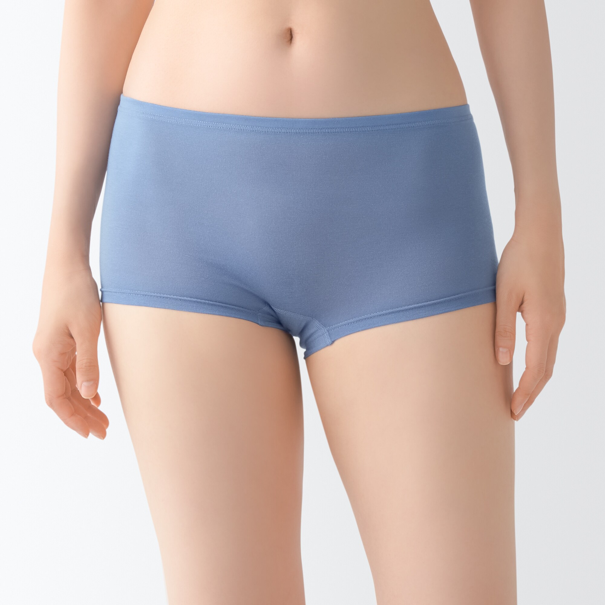 婦人　なめらかボクサーショーツ