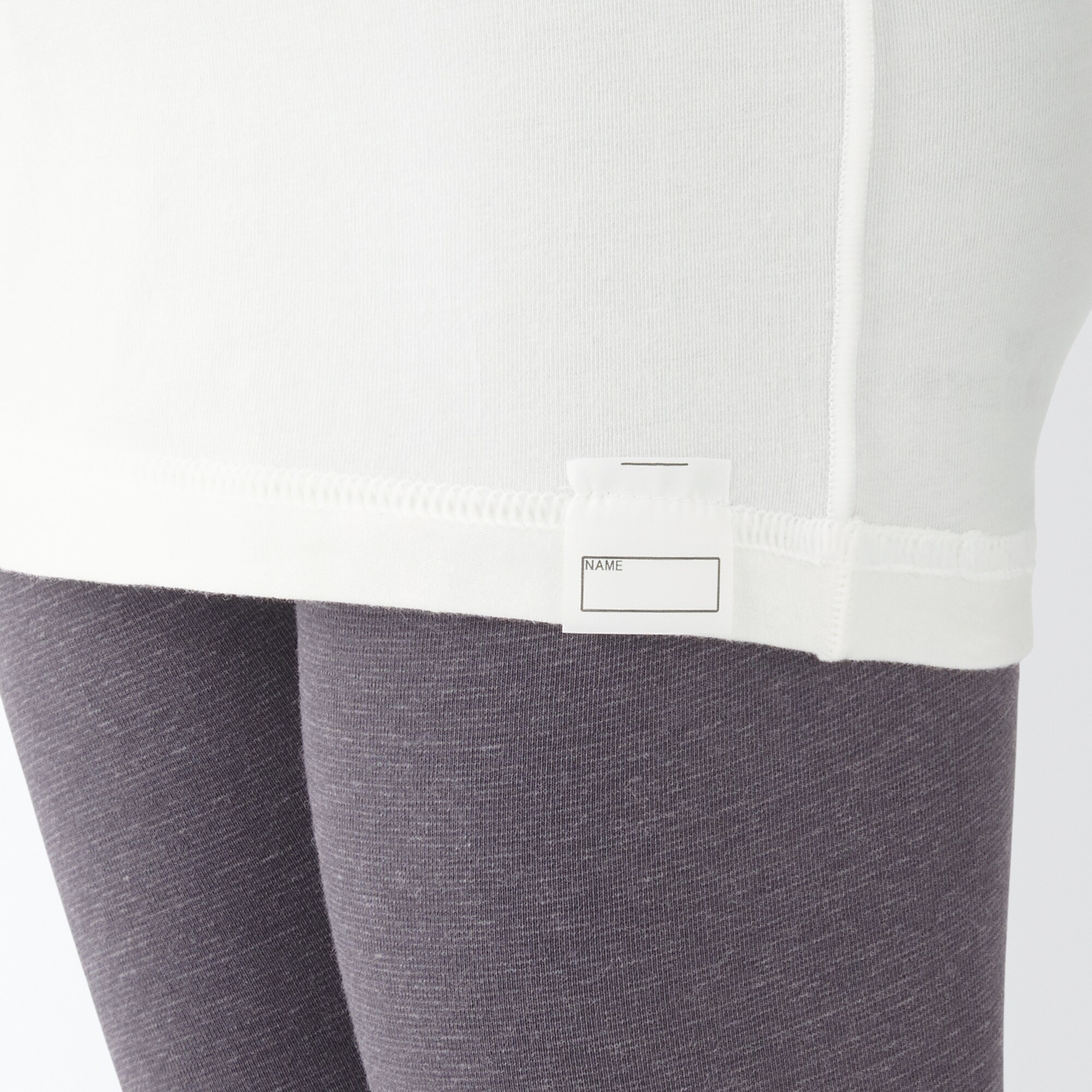 あったか綿　クルーネック長袖Ｔシャツ（ベビー）