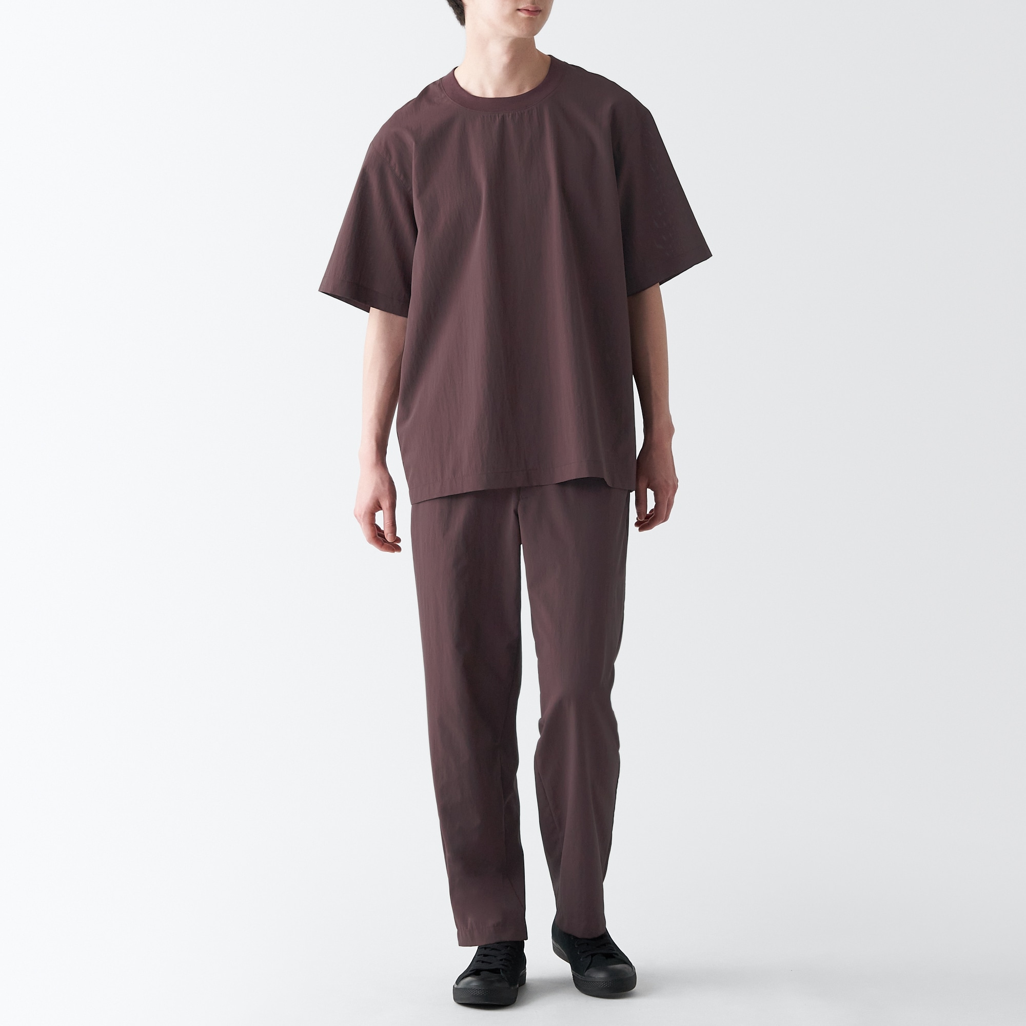 風を通すストレッチ半袖Ｔシャツ