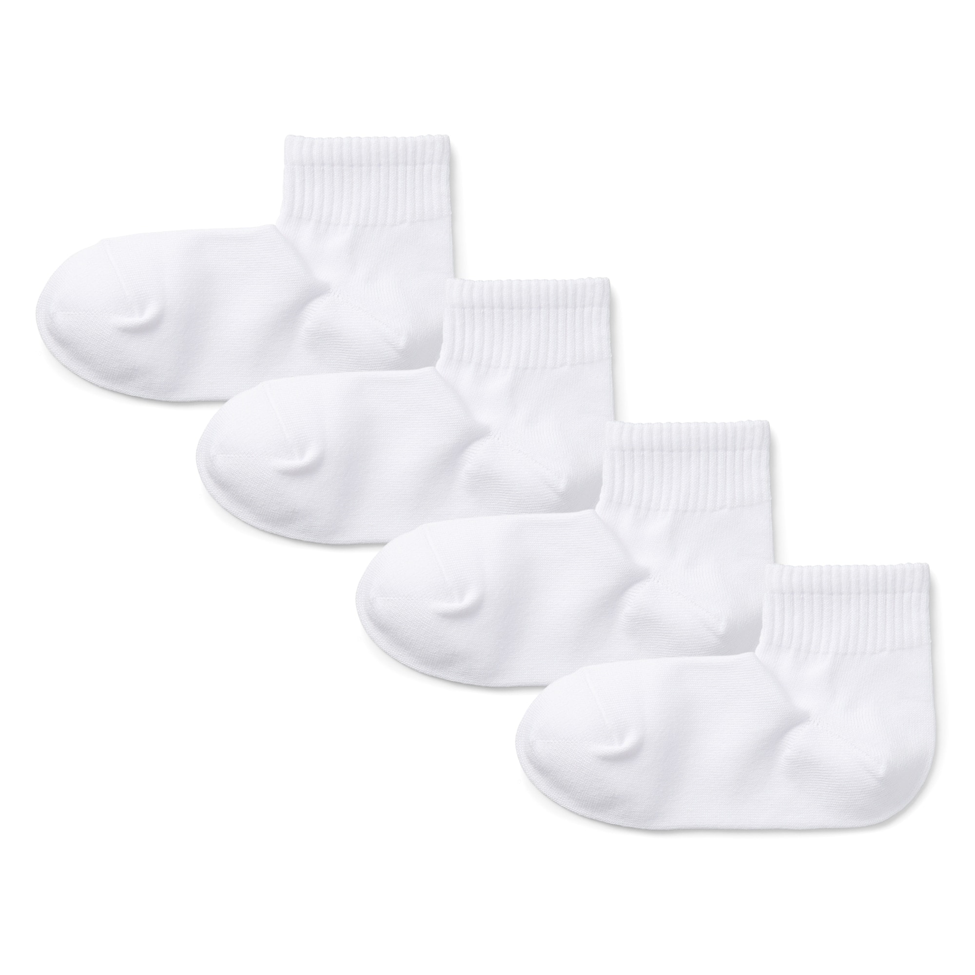 婦人　足なり直角　ショート丈靴下（４足組）