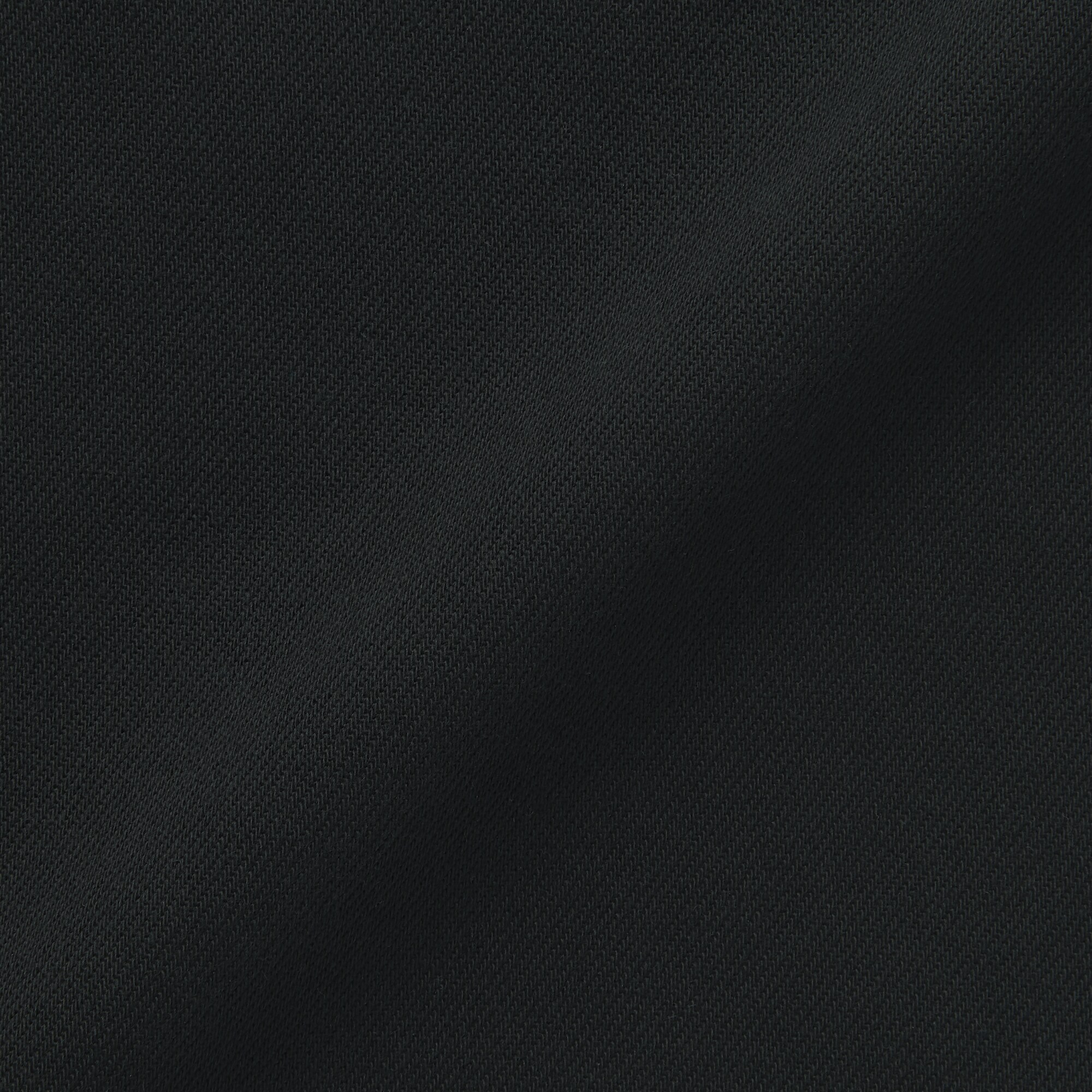 デニムＡラインスカート　黒