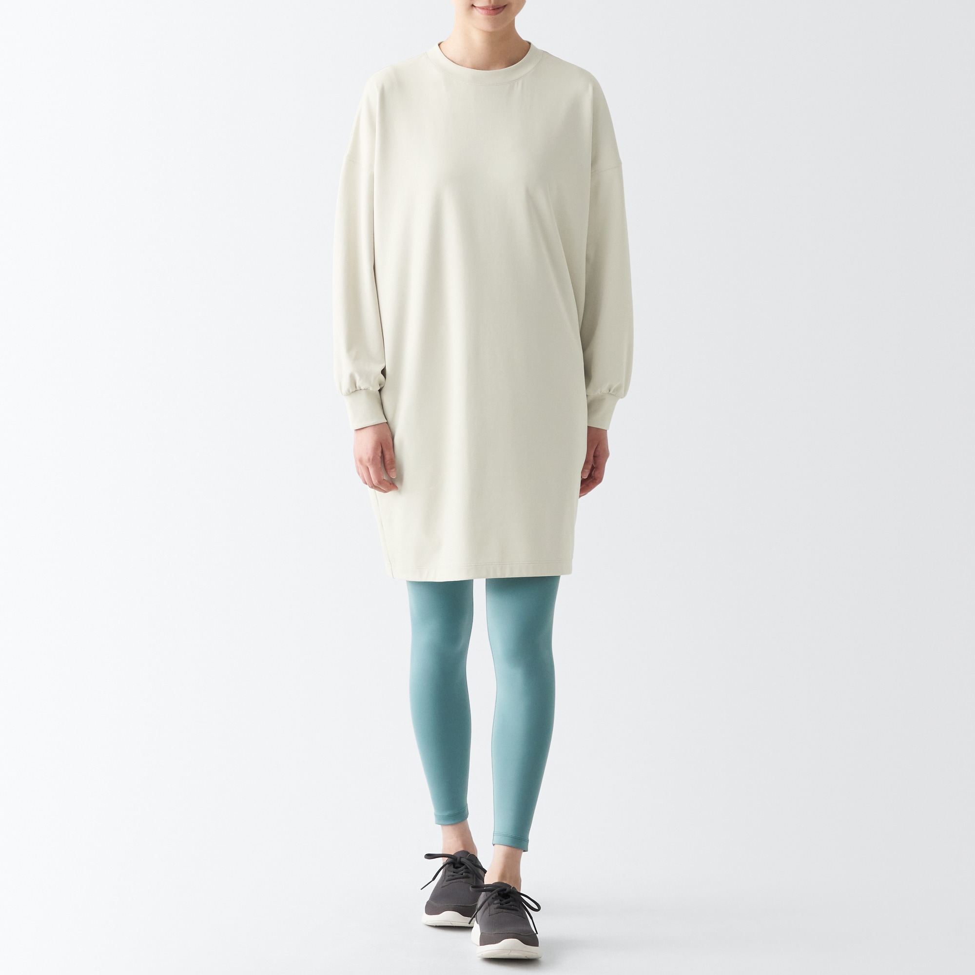 ＵＶカット乾きやすいスウェットワンピース