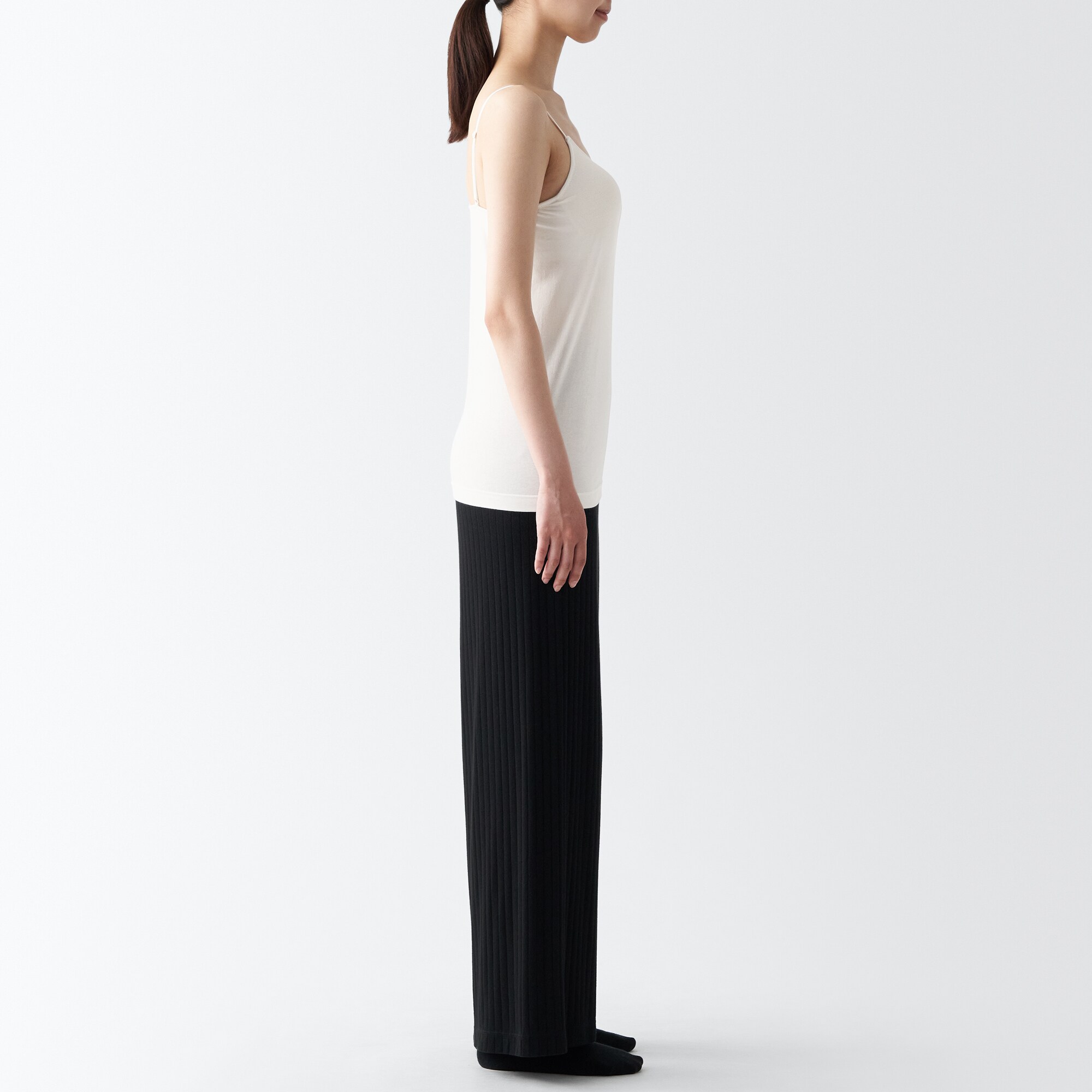 あったか綿　ブラキャミソール