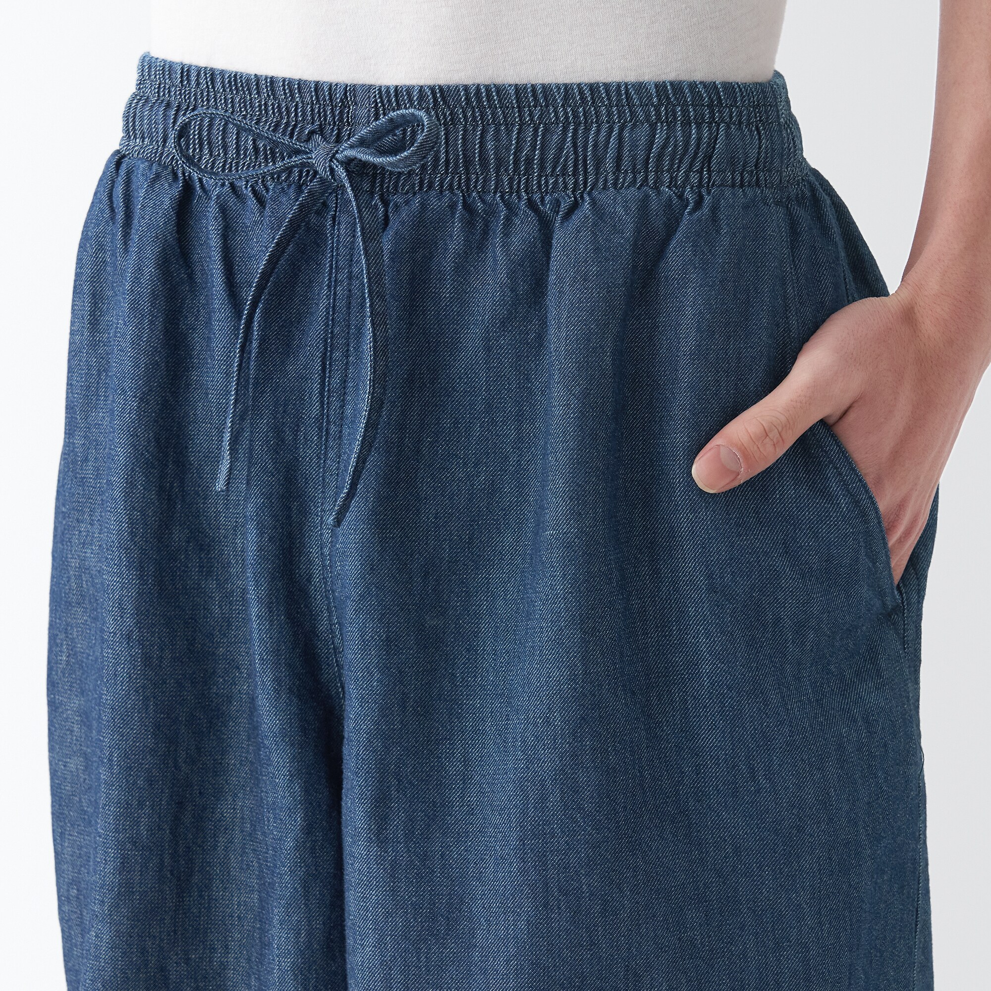 ラミーコットンデニムショートパンツ（紳士）