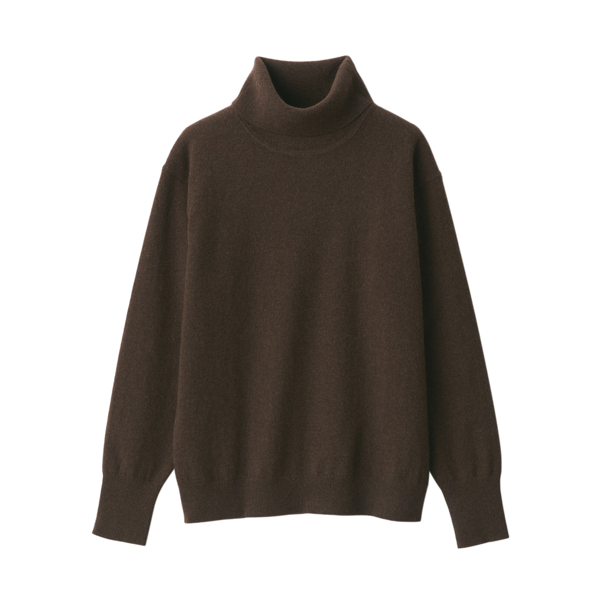 自然のまんまの色　ヤク　タートルネックセーター（数量限定）