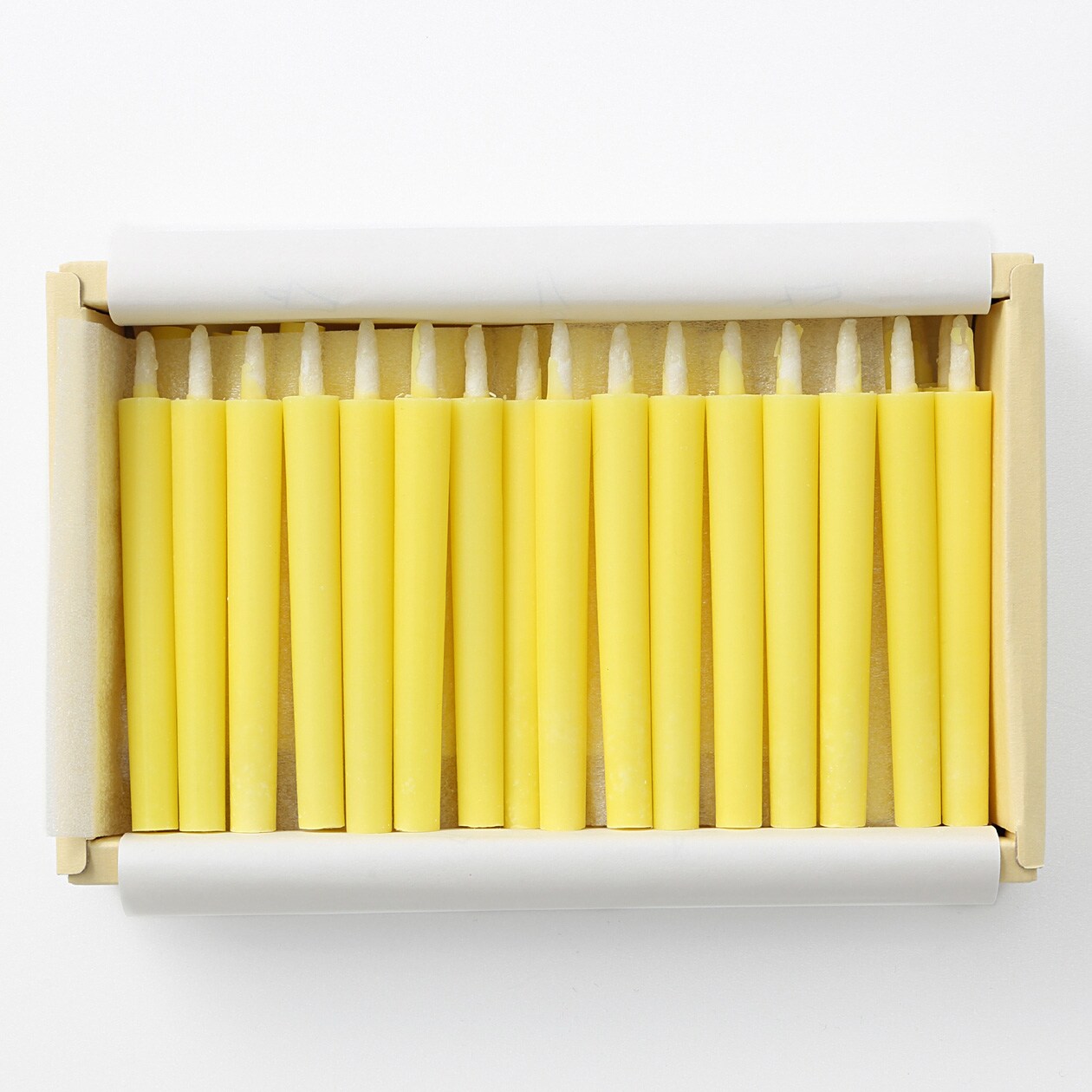 七尾の和ろうそく　菜の花ろうそく１号