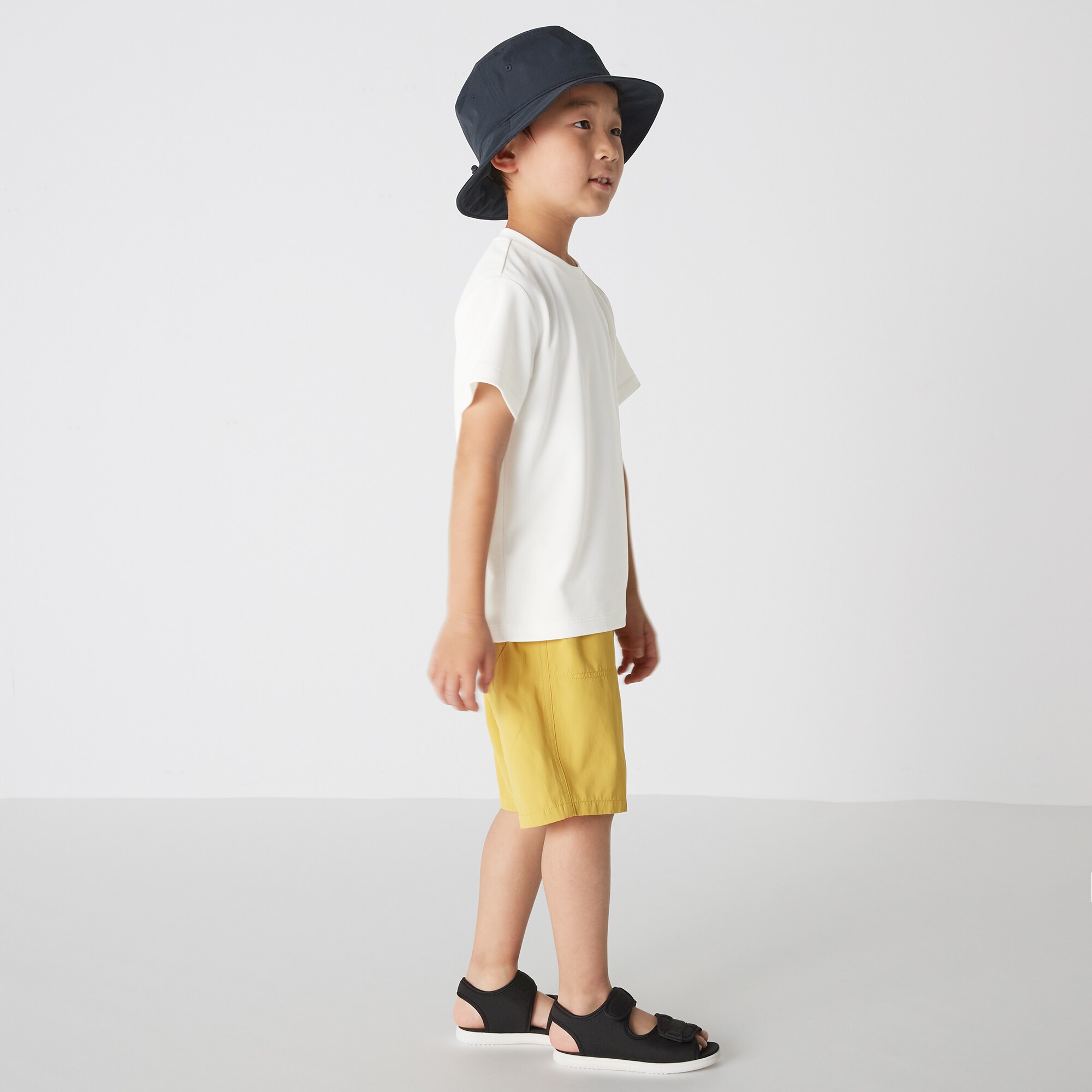 ＵＶカット　乾きやすいクルーネック半袖Ｔシャツ（キッズ）