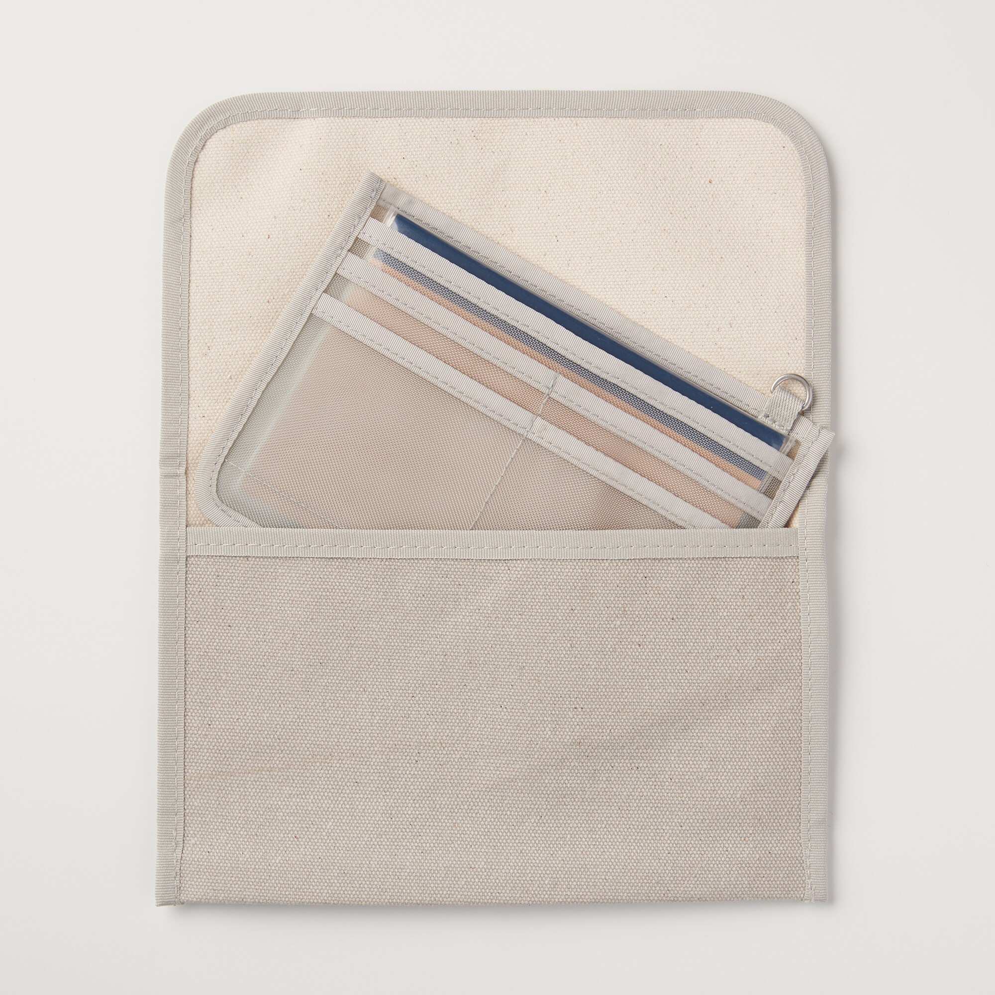 綿・母子手帳ケース・小　Ａ６サイズ対応