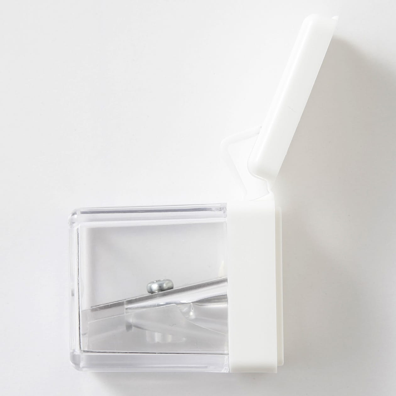 鉛筆削り器　白