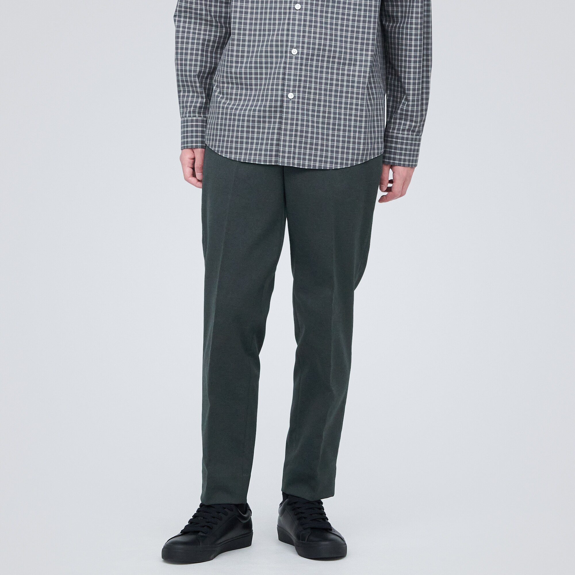 【セットアップ可能】起毛ストレッチパンツ