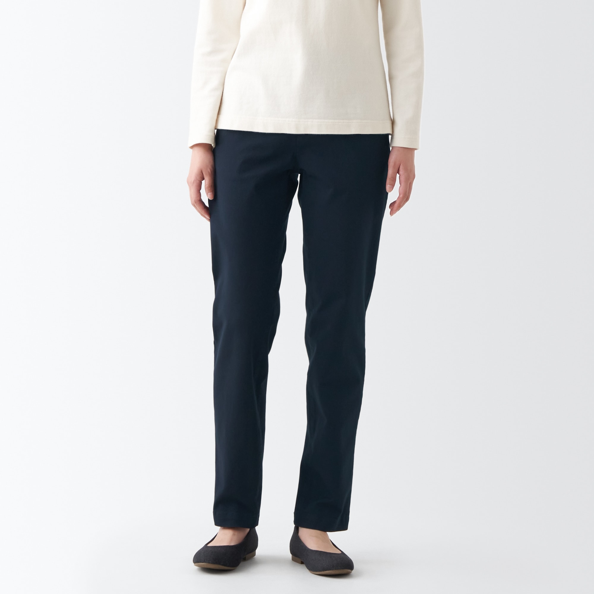 縦横ストレッチチノボーイフィットパンツ（股下７５ｃｍ）新サイズ対応