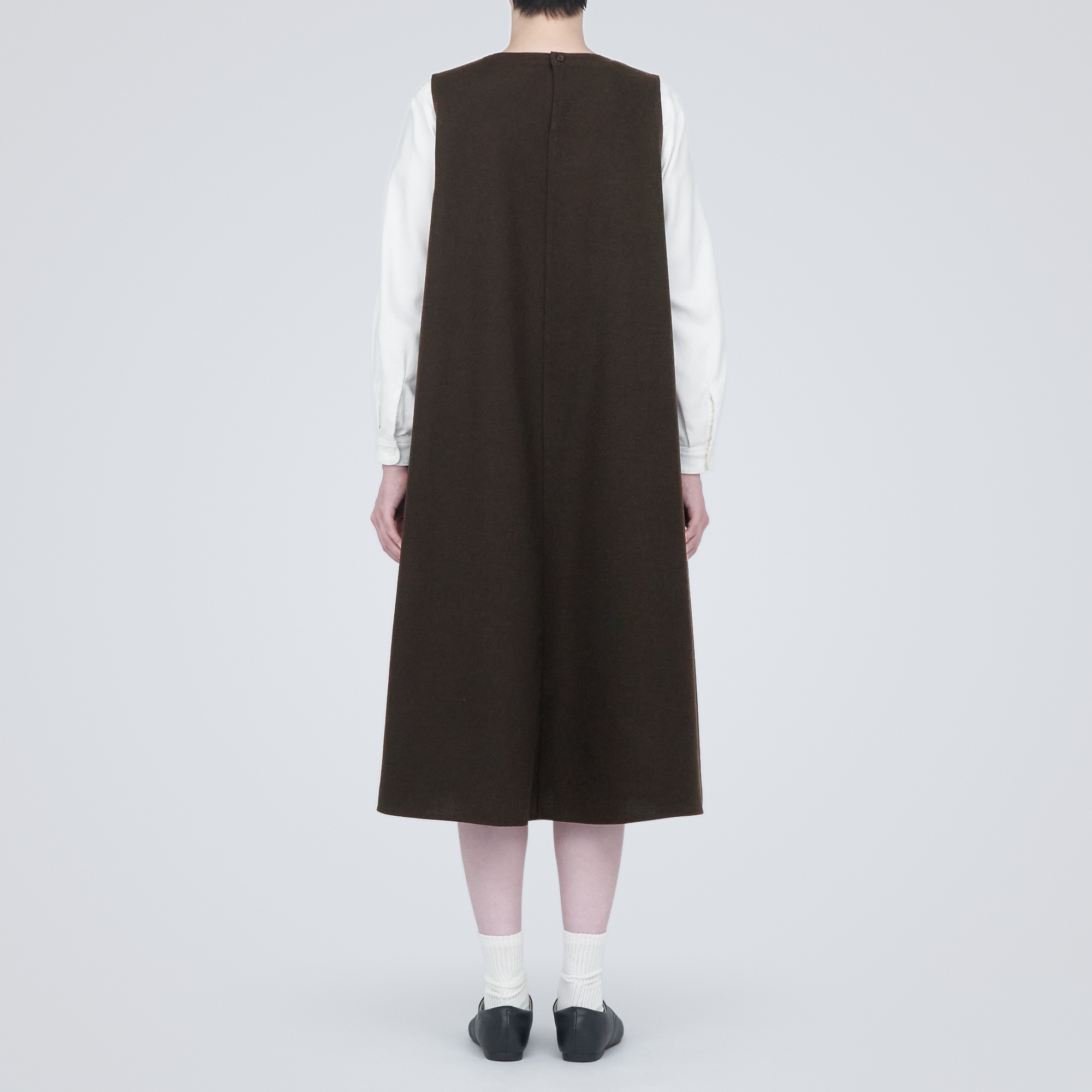 起毛ジャンパースカート