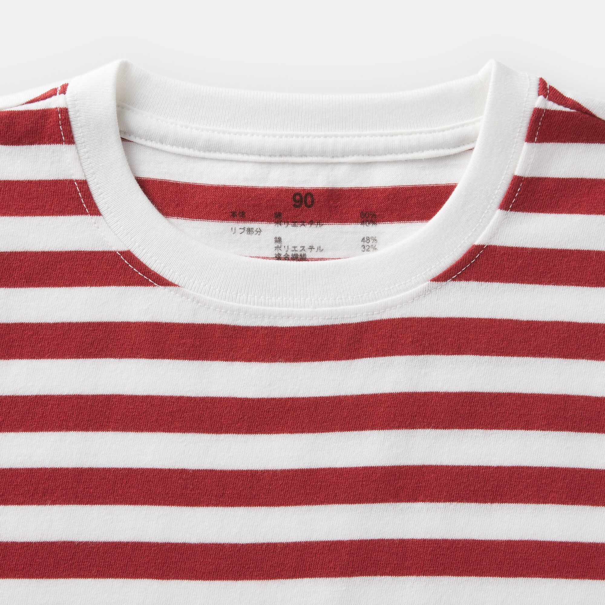 あたまするっと　クルーネック半袖Ｔシャツ（ベビー）