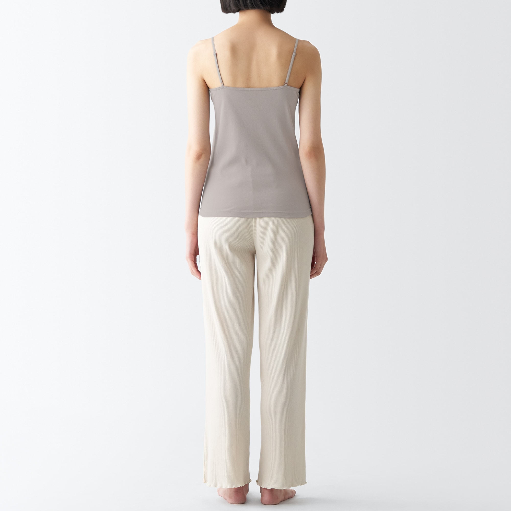 さらっと綿　キャミソール（汗取りパッドなし）