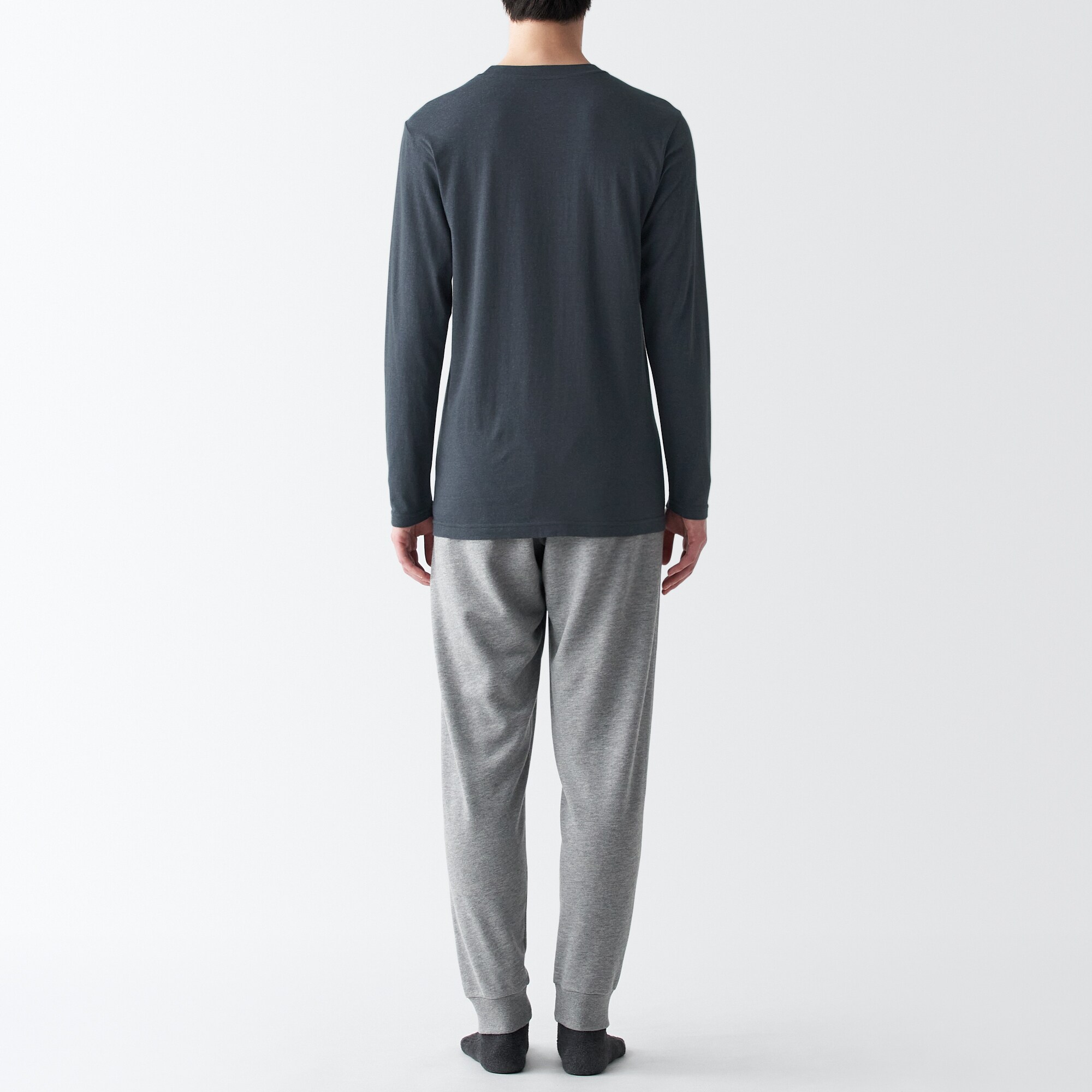 あったか綿　クルーネック長袖Ｔシャツ