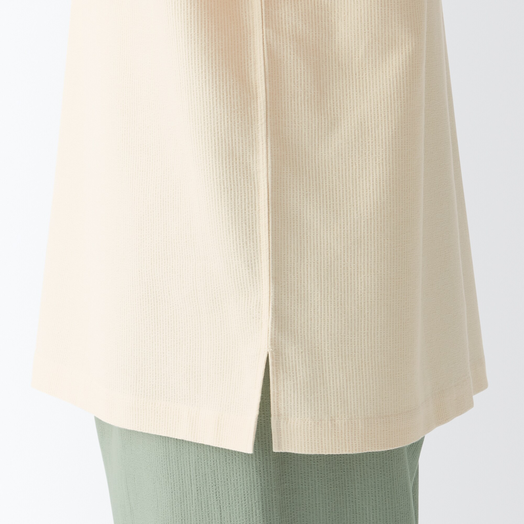 紳士　木の実から作ったカポック混　スキッパーパジャマ