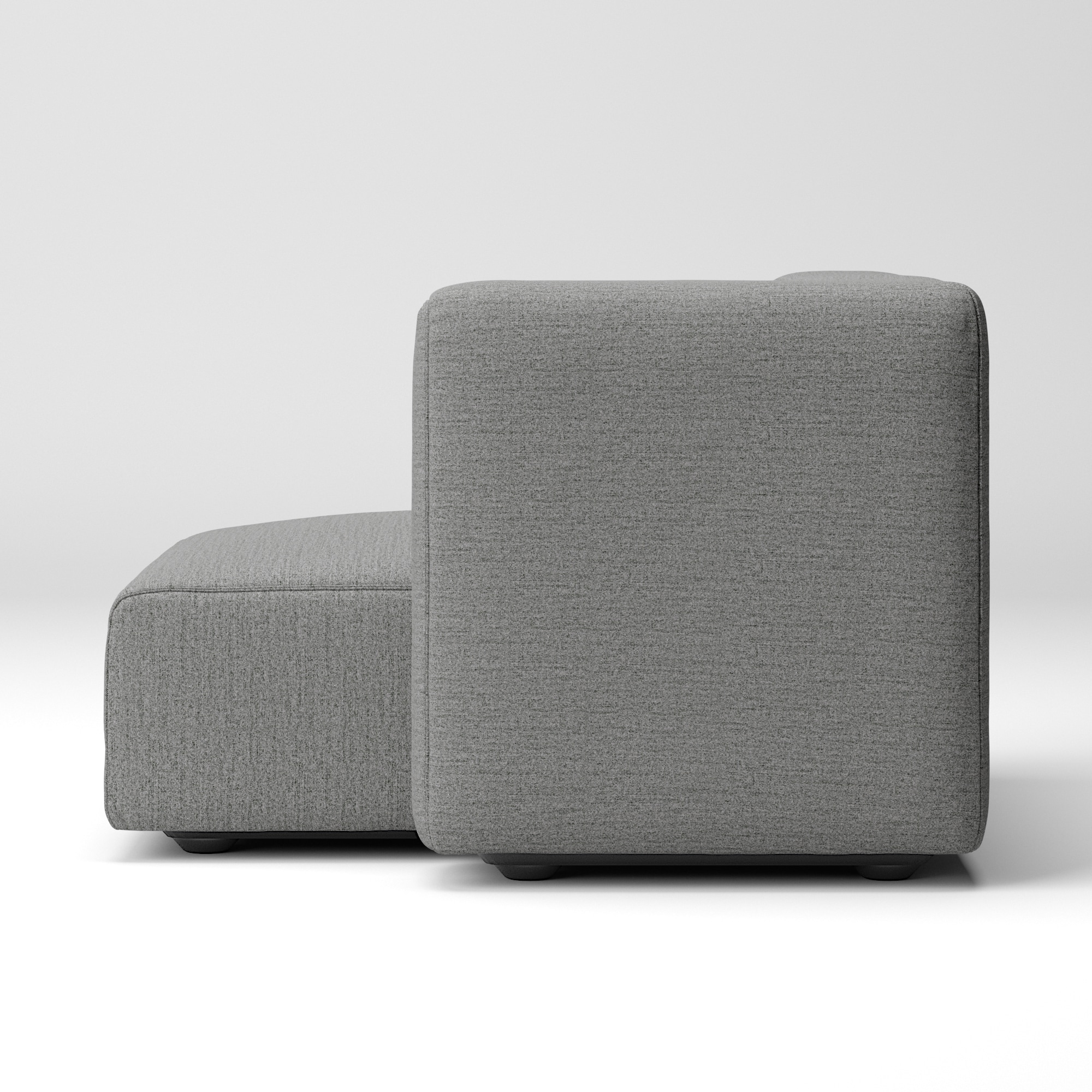 【カバー】綿帆布　ユニットソファ　ハーフアーム付　大（左）用カバー