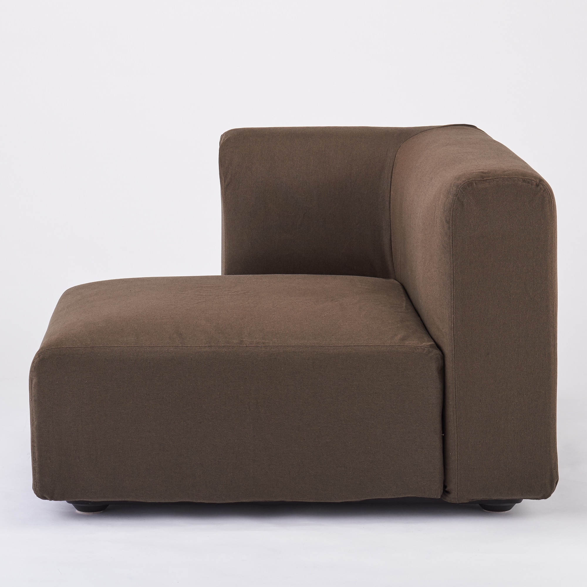 【カバー】綿平織ユニットソファ・ハーフアーム・大（右）用カバー