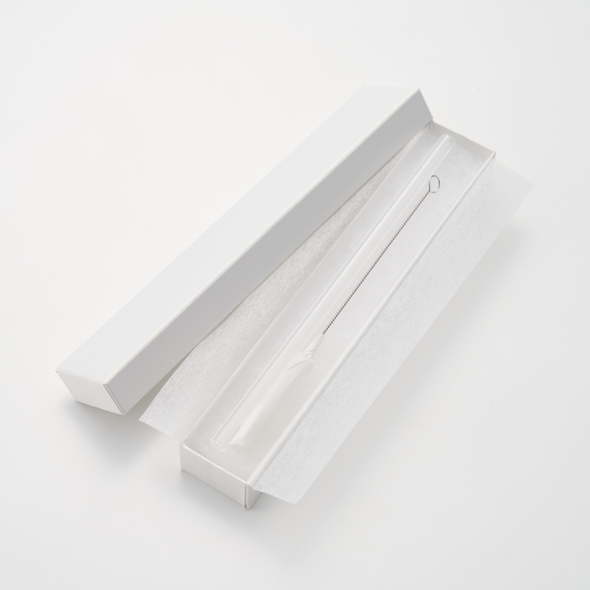 ガラスストロー「ストライプ」1本