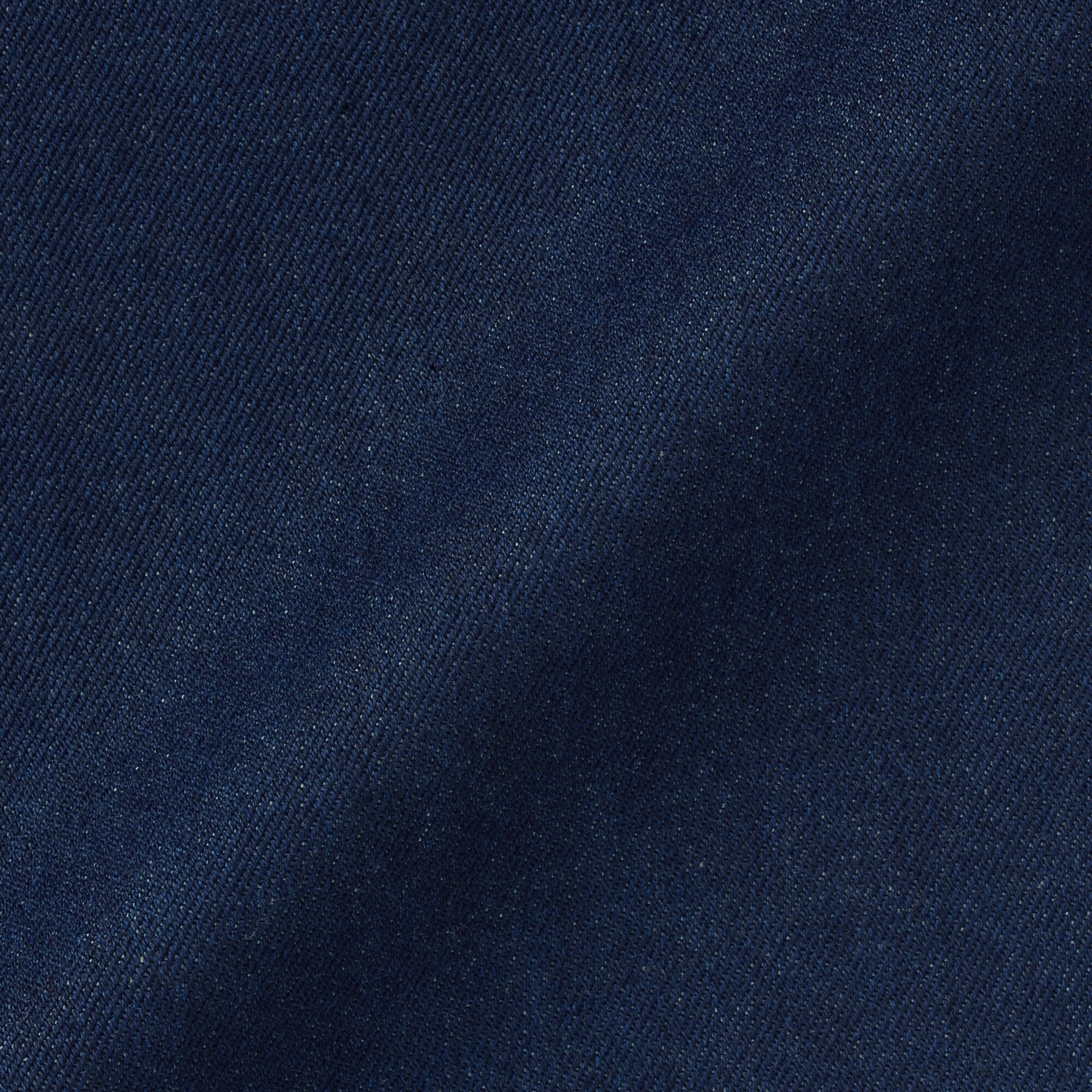 婦人　木の実から作ったカポック混デニムシャツジャケット