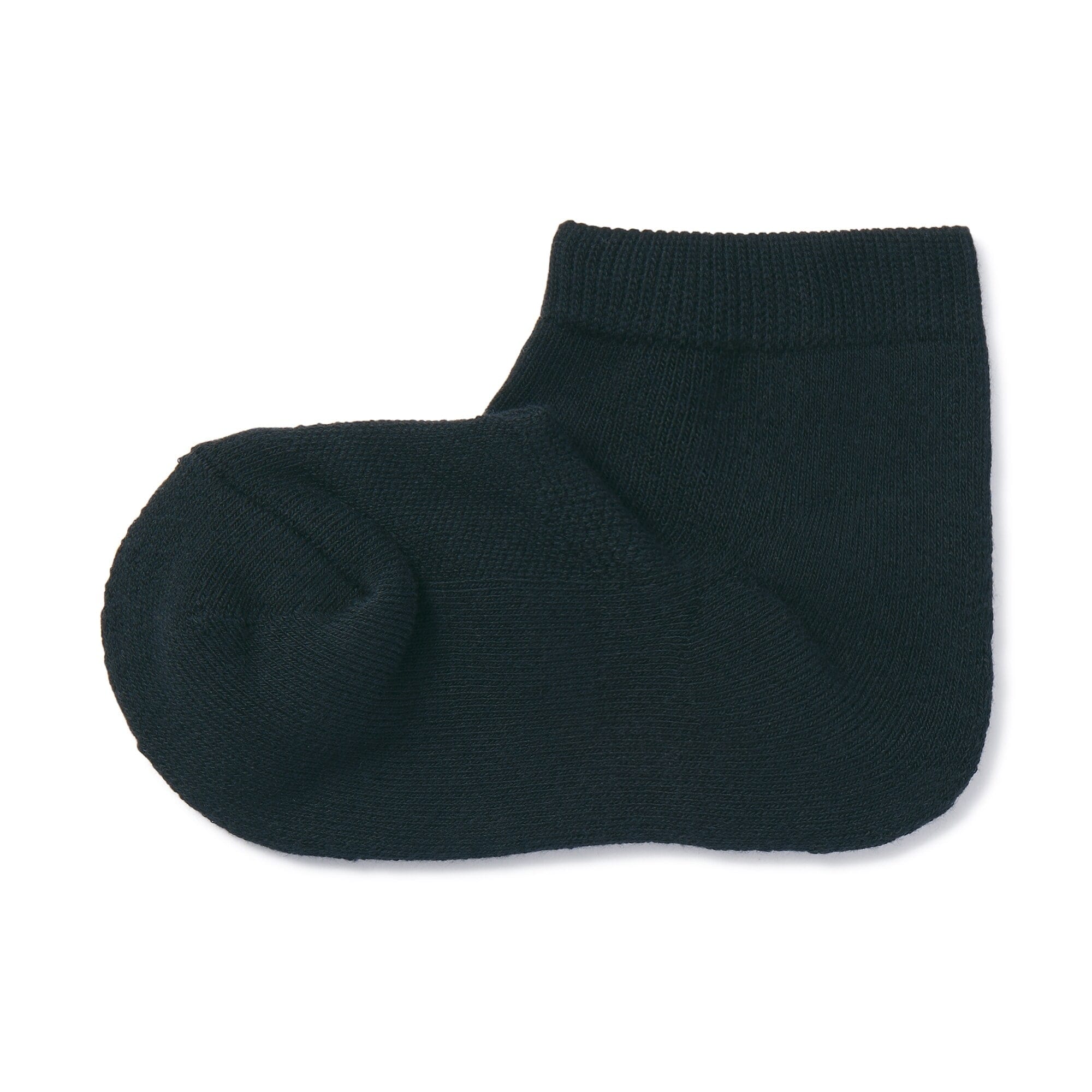 キッズ　足なり直角　パイル編み　厚手スニーカーイン（数量限定）