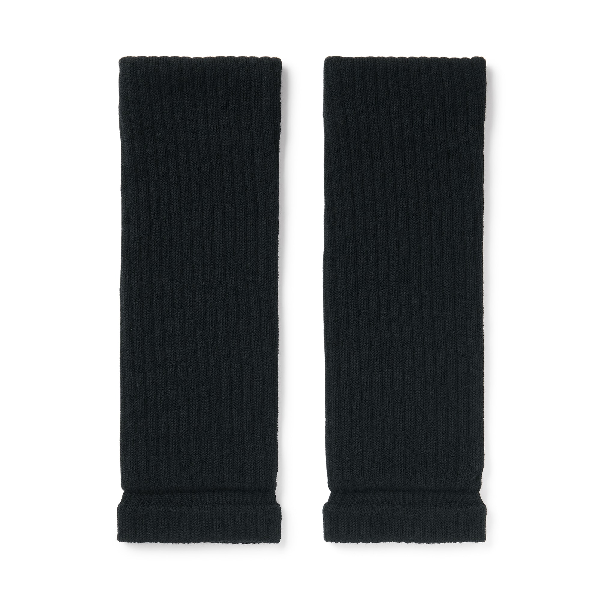 ウール混　二重編み　組み合わせられる　レッグウォーマー（数量限定）