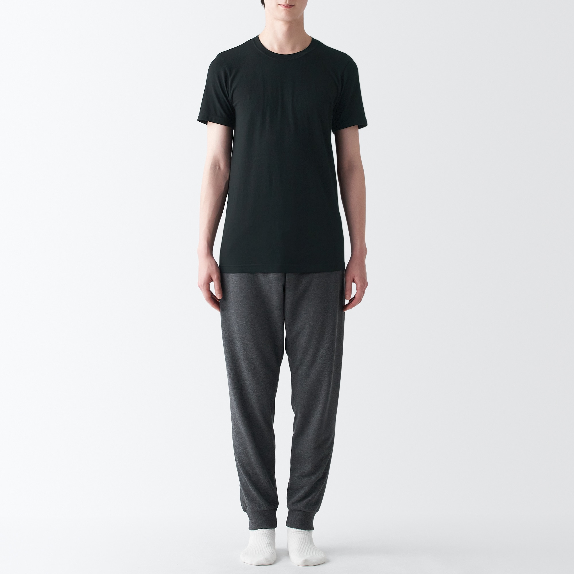 あったか綿　クルーネック半袖Ｔシャツ