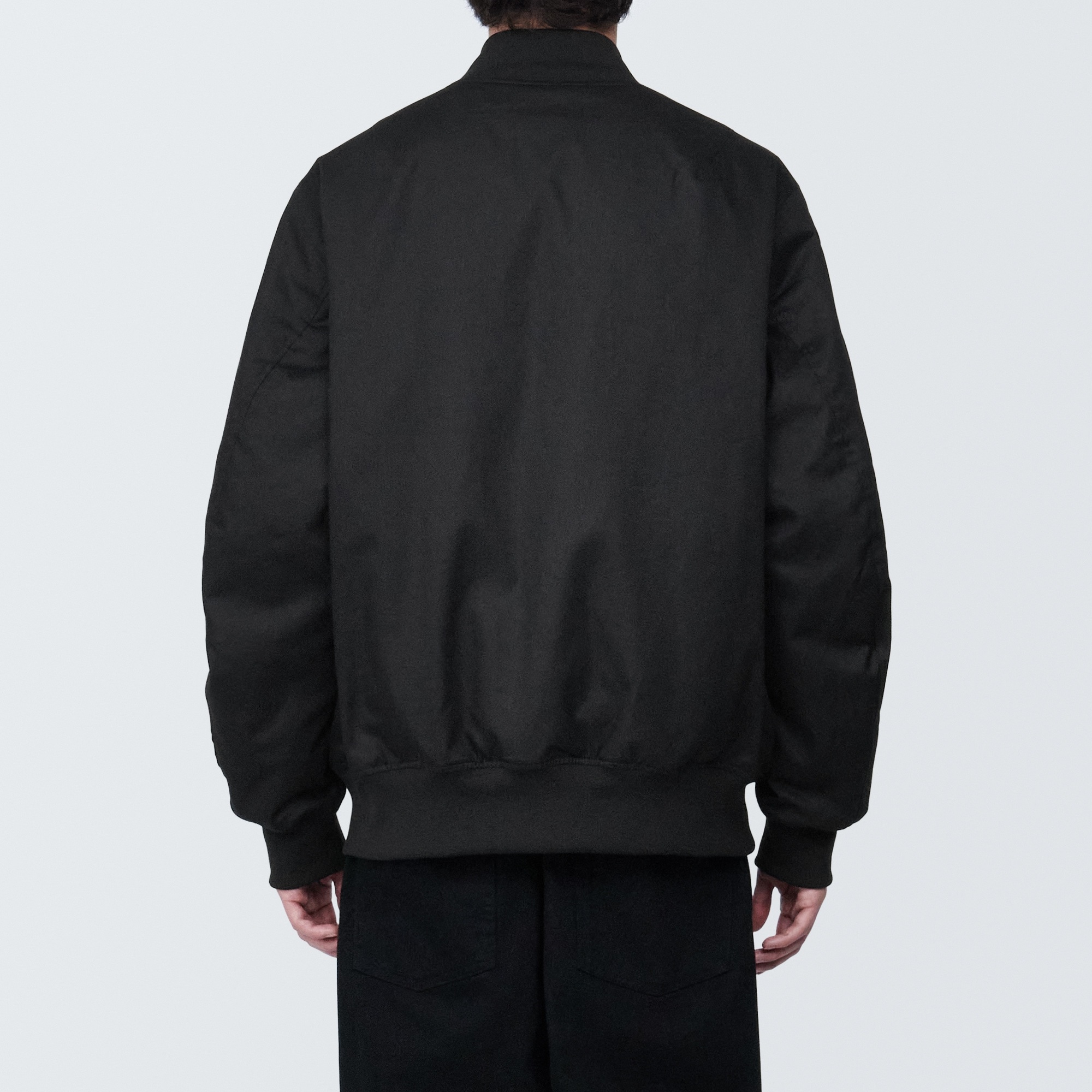 紳士　木の実から作ったカポック混中わた　ブルゾン