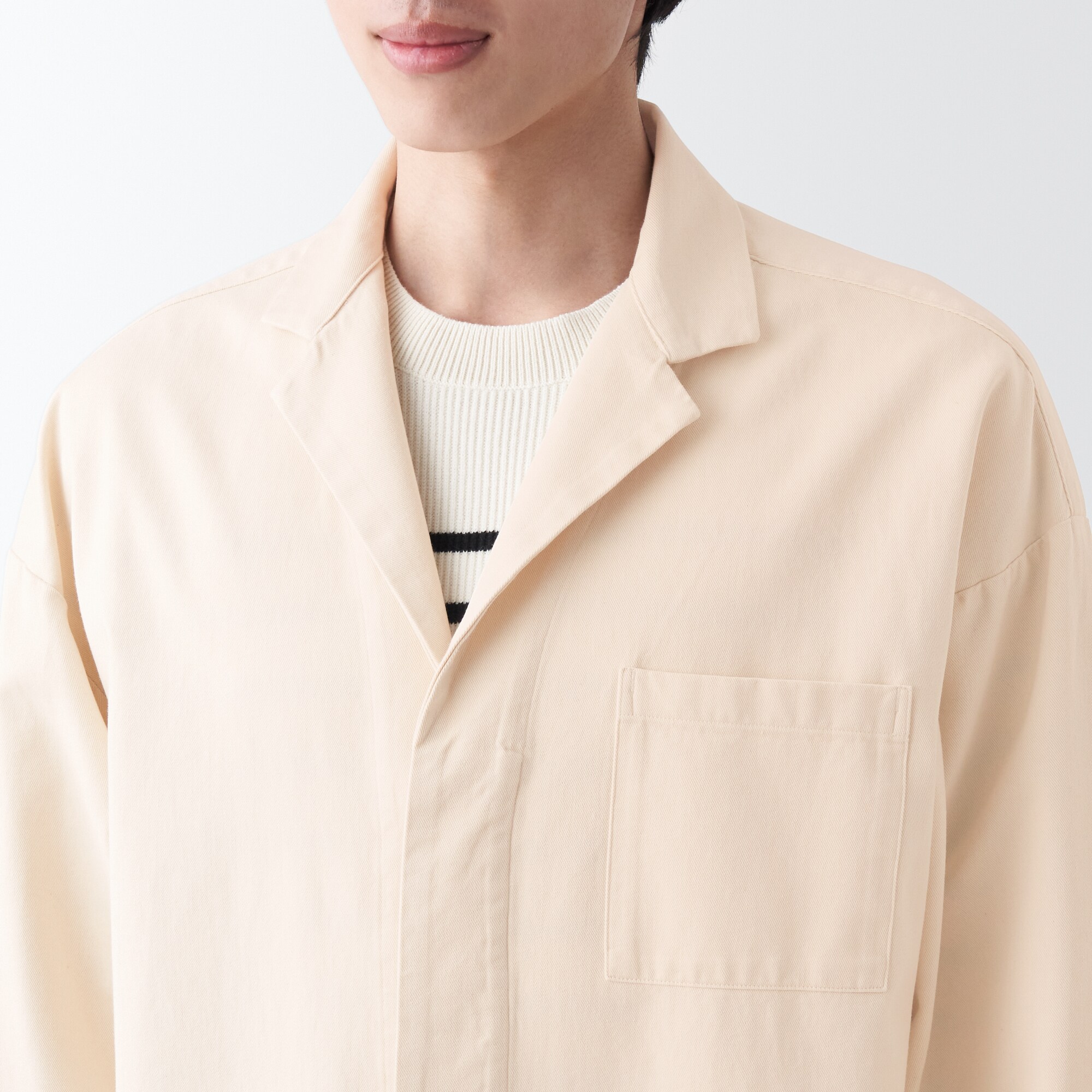 木の実から作ったカポック混コート