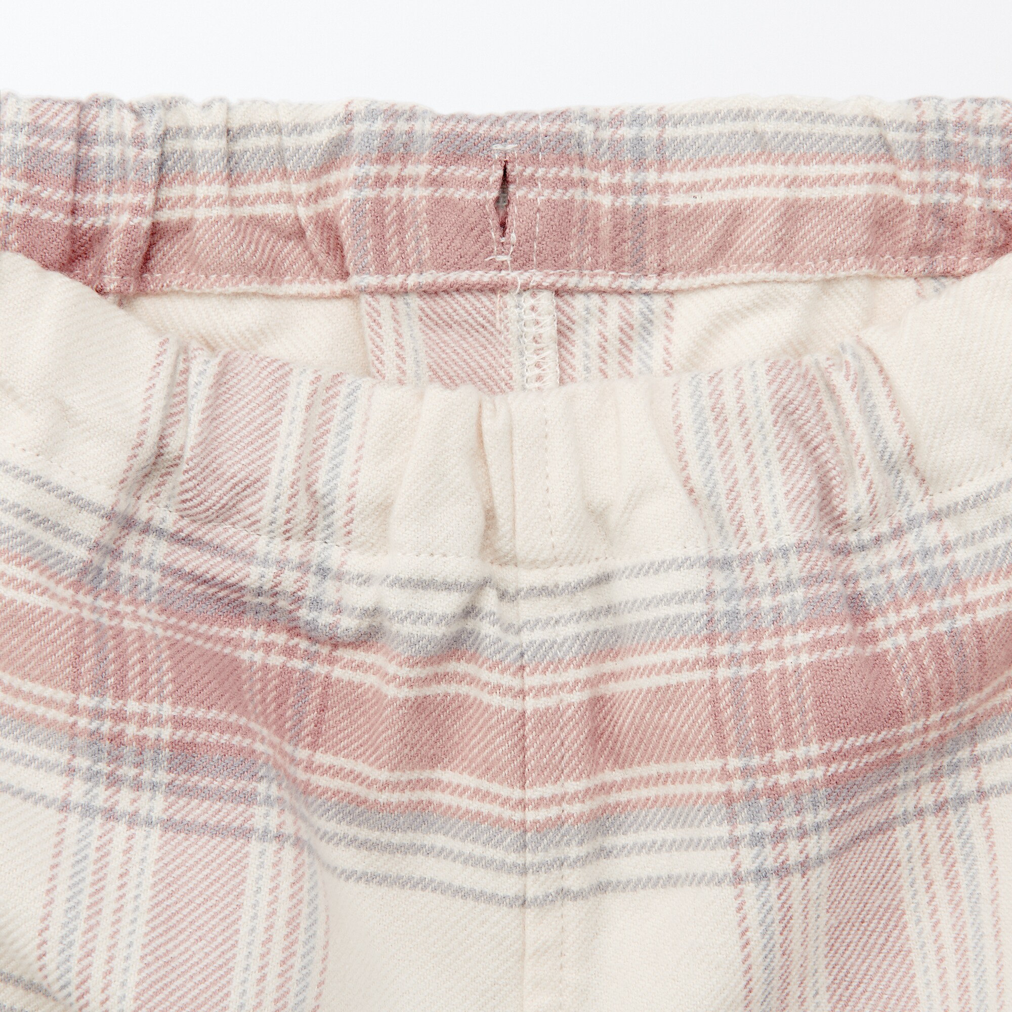 脇に縫い目のない　フランネル　パジャマ（キッズ）