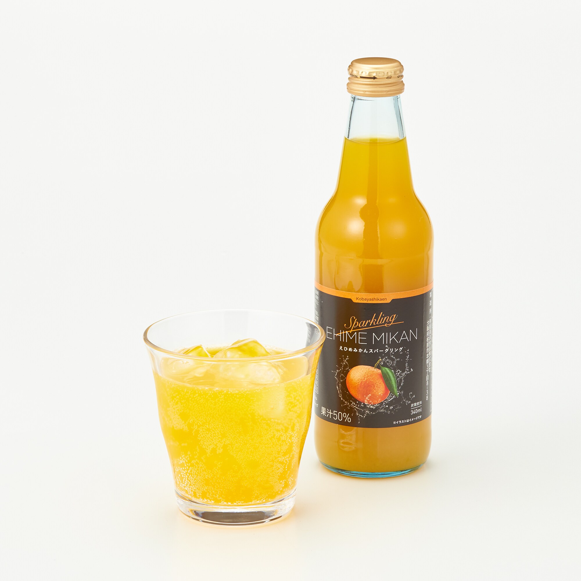 小林果園の「スパークリングジュース」