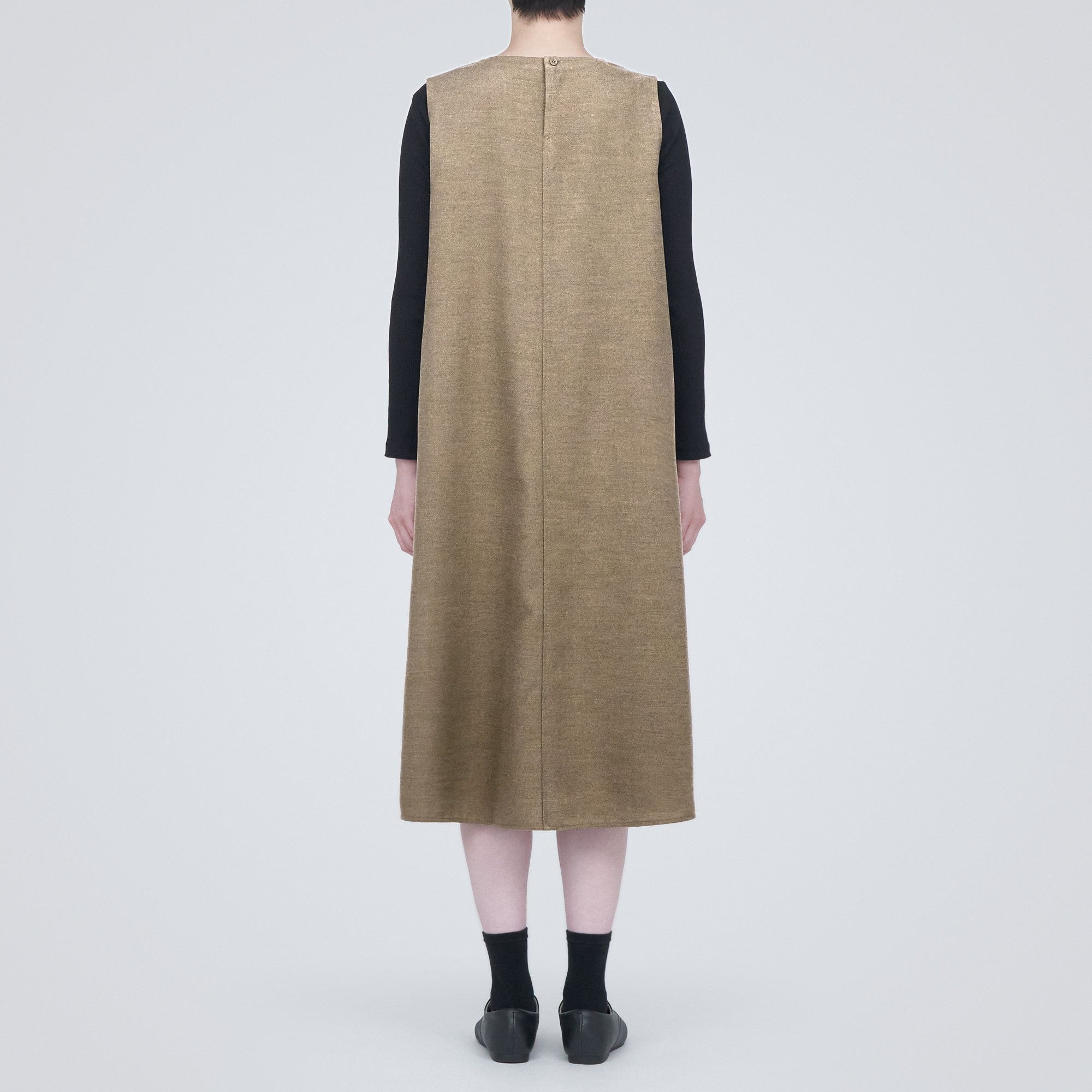 起毛ジャンパースカート