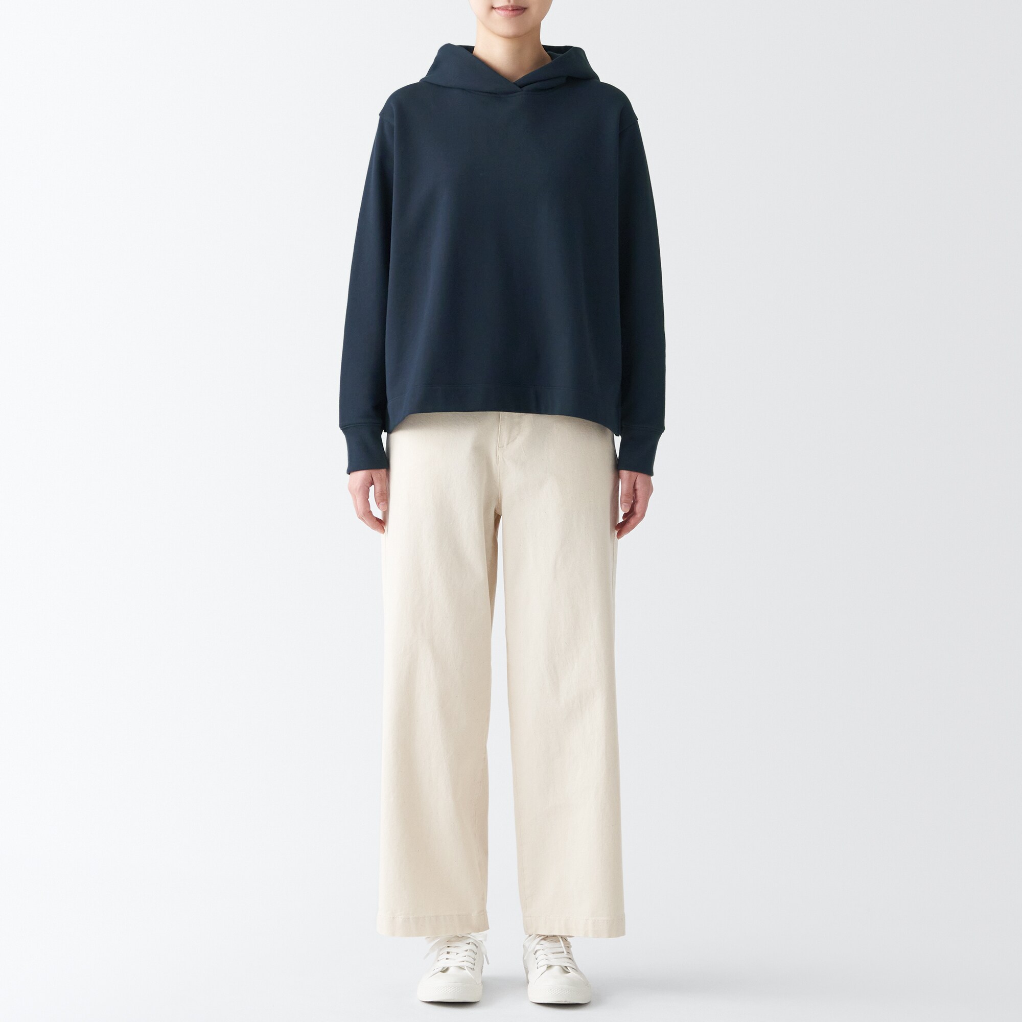 スウェットプルパーカー