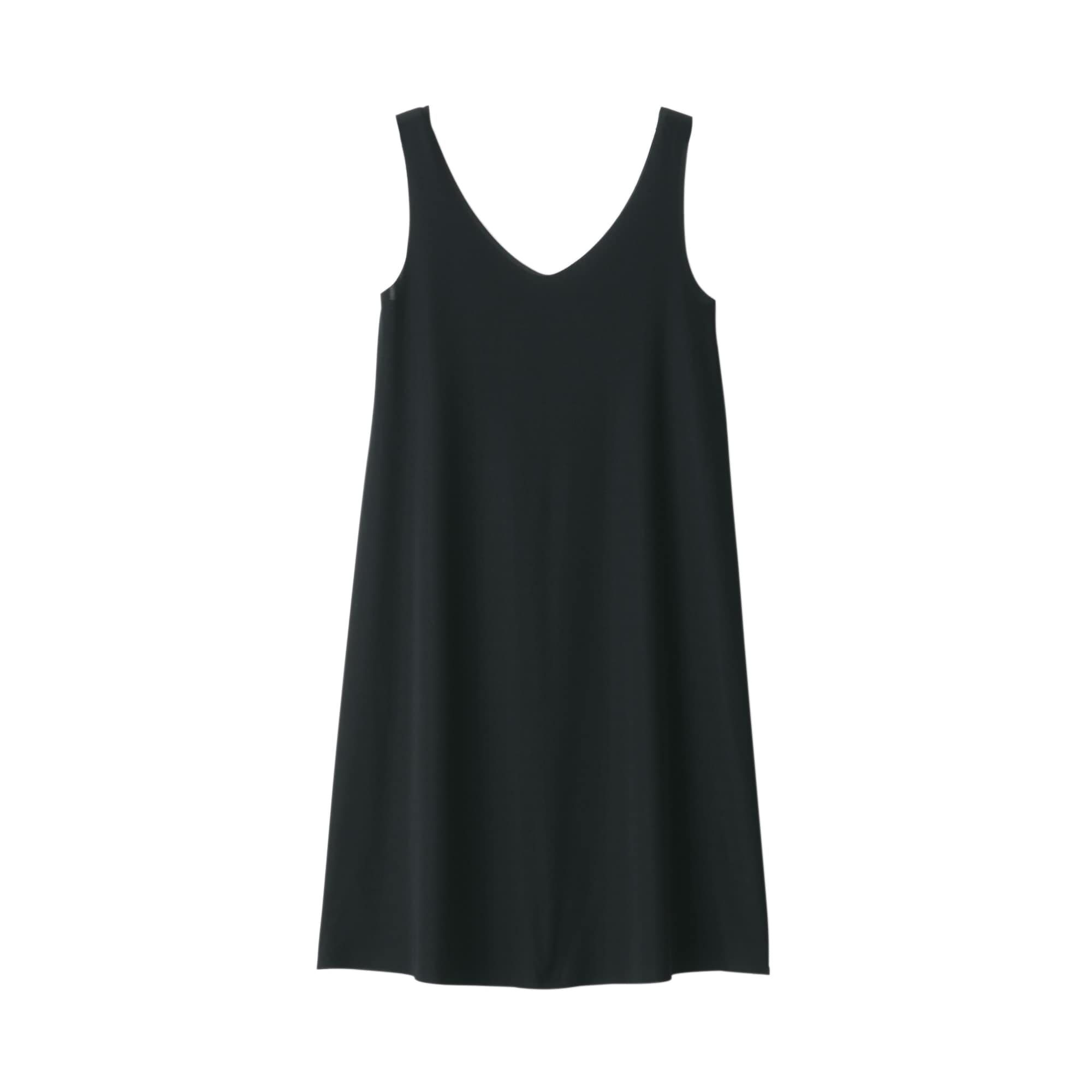 どこにも縫い目がないスリップドレス