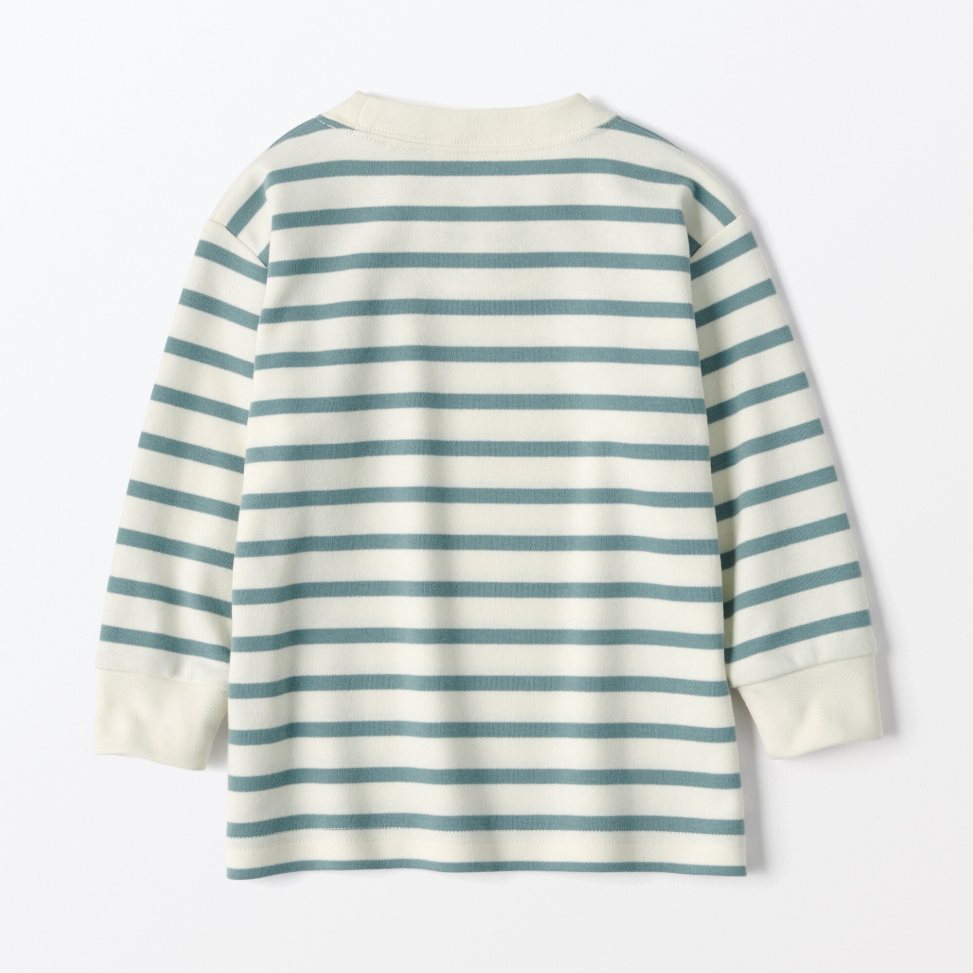 あたまするっと起毛スムースクルーネック長袖Ｔシャツ（ベビー）