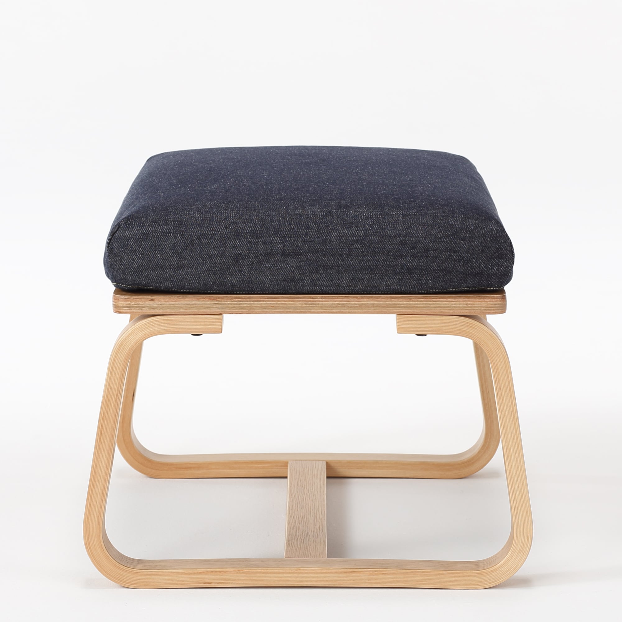 【カバー】綿デニムリビングでもダイニングでもつかえるベンチ・２用カバー